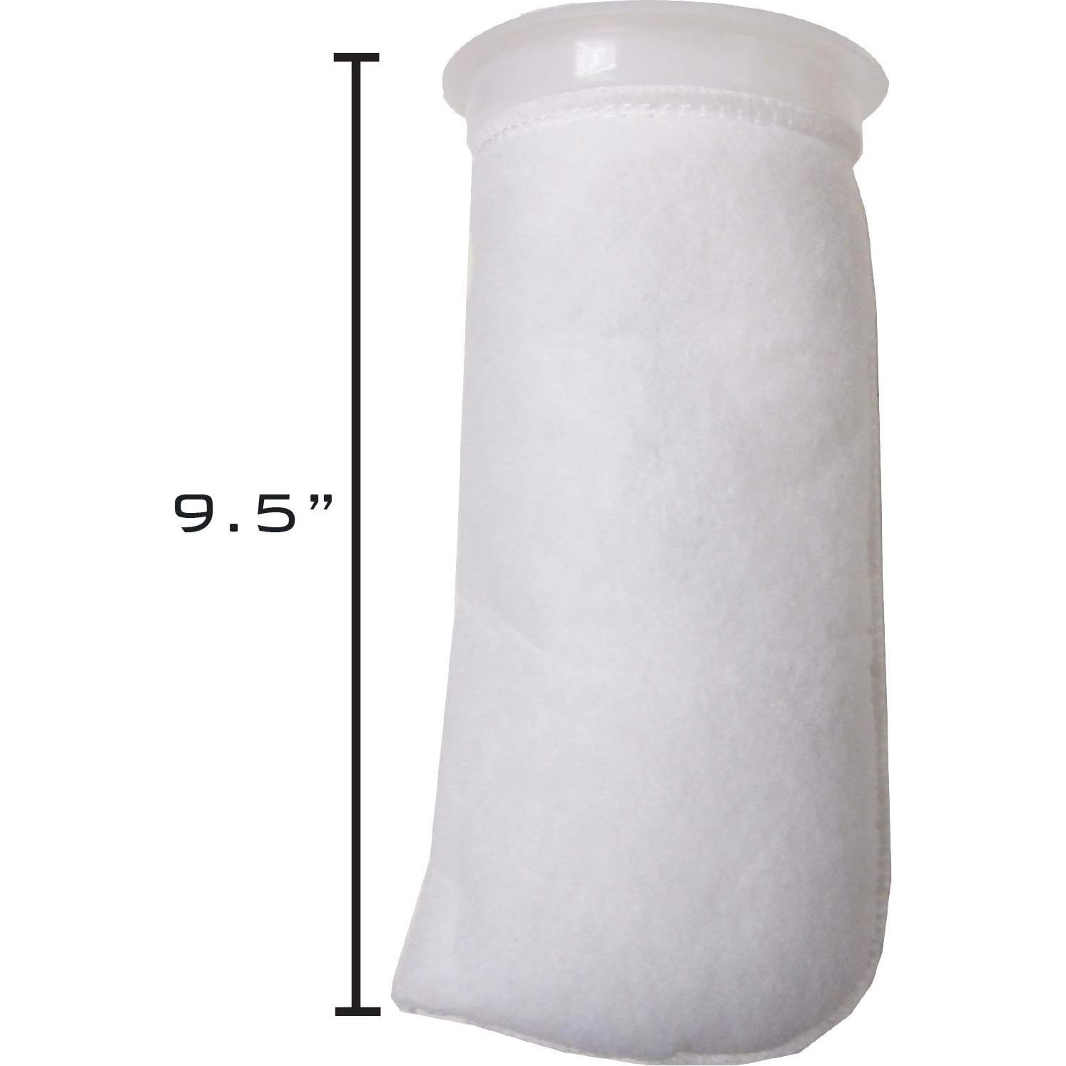 Paquete de 4 Calcetines de Filtro 4" 200 Micrones Acuario