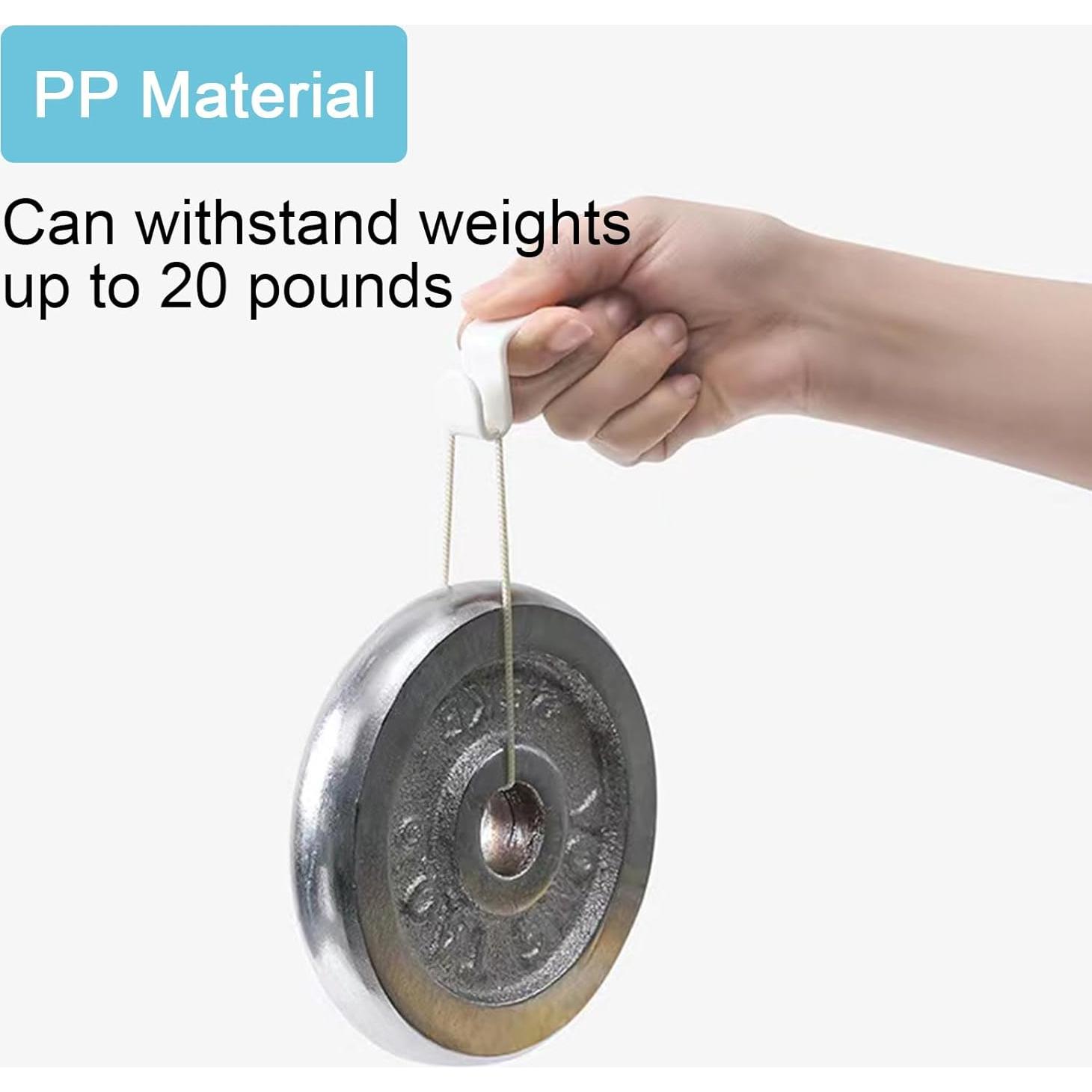 100 Ganchos Conectores de Plástico para Perchas Genérico - Ahorro de Espacio