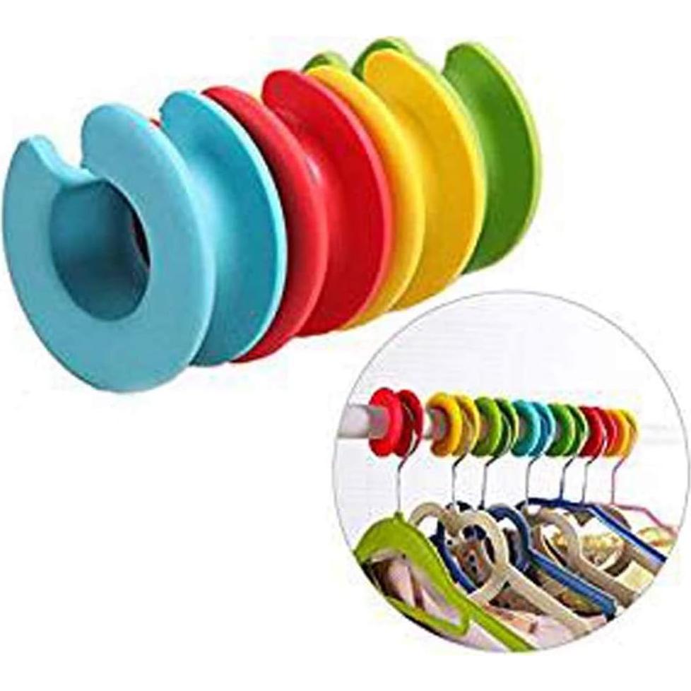 Ganchos de Percha de Silicona Antideslizantes Esowemsn - 6 Piezas