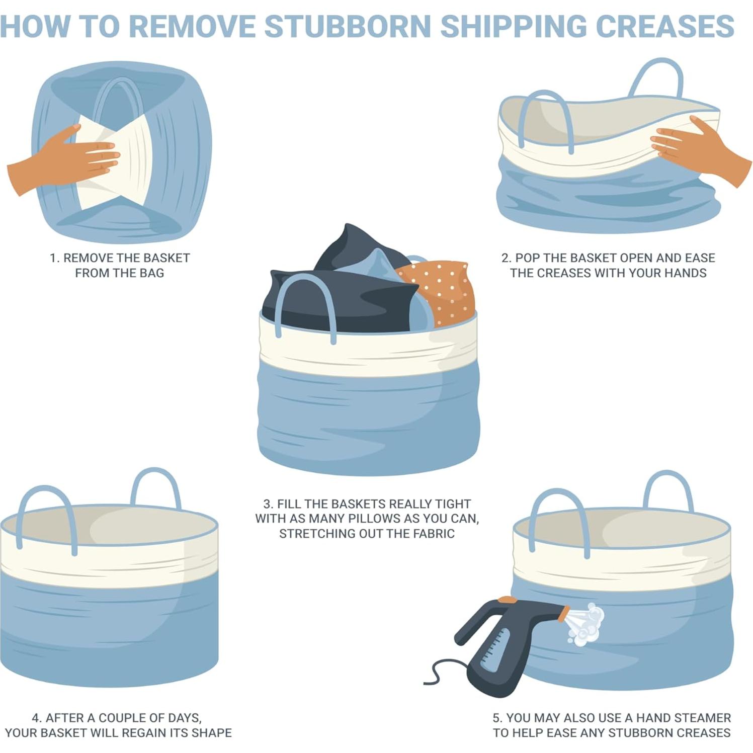 Set de 3 Cestas de Almacenamiento OrganiHaus - Cuerda Algodón Miel