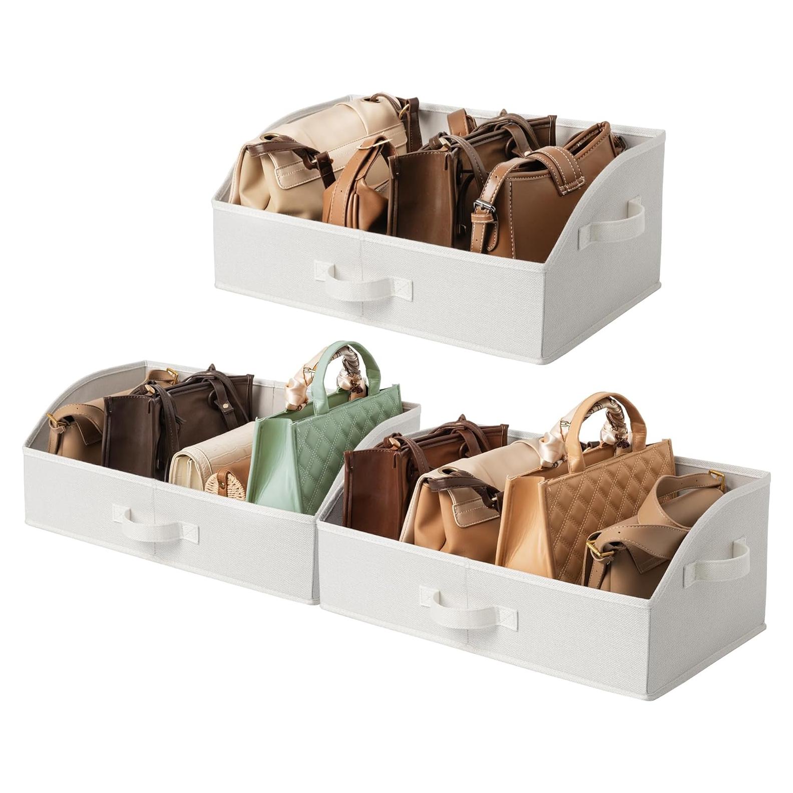 Cestas de Almacenamiento GRANNY SAYS Jumbo 3 Unidades Blanco Perla