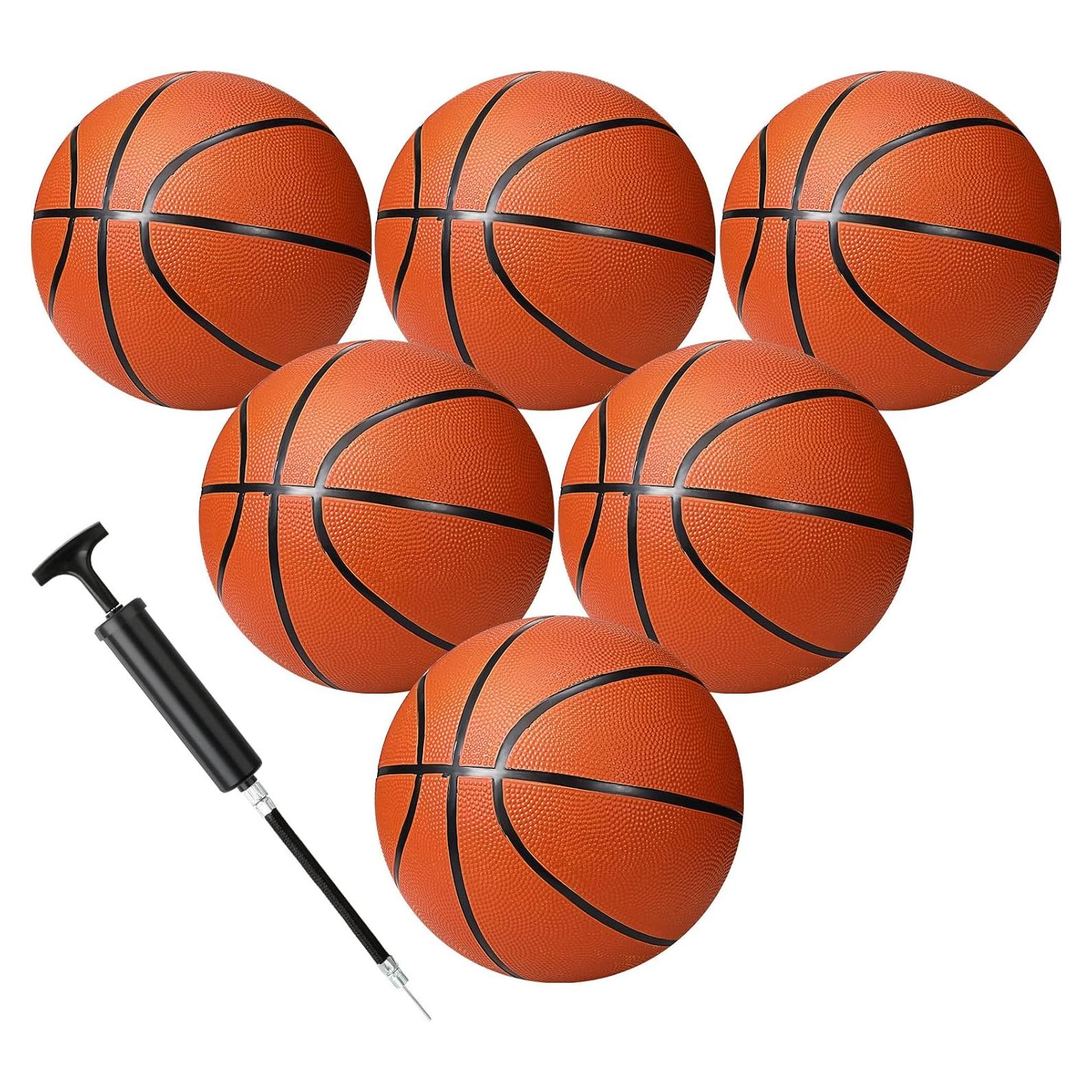 Wettarn Balones de Baloncesto Tamaño 5 Juego de 6 Piezas