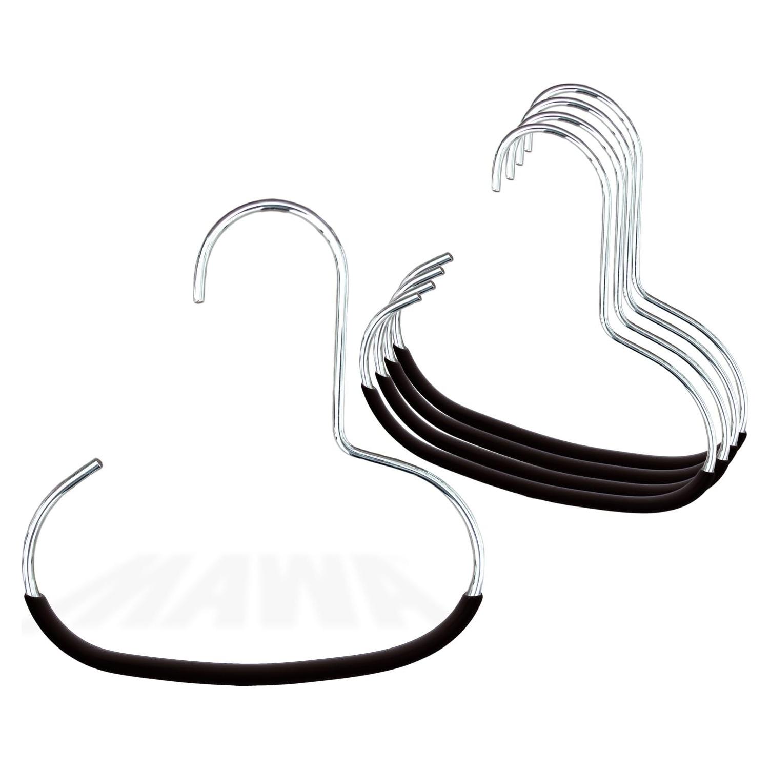 Organizador de Bufandas y Accesorios MAWA G-1, Set de 5, Negro