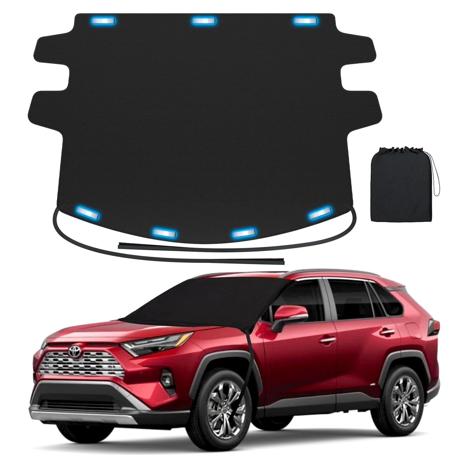 Cubierta de Parabrisas REEVAA Mejorada para Nieve y Hielo