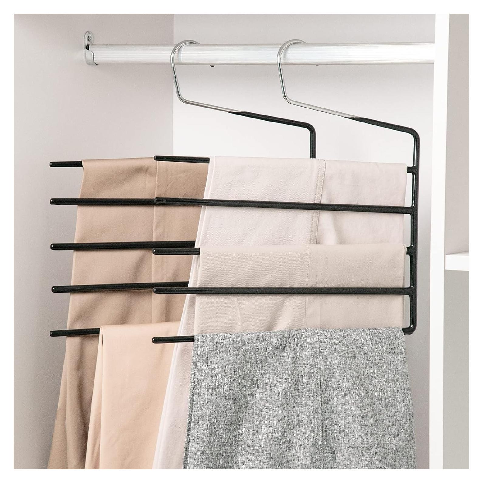 Perchas para Pantalones Nature Smile 3 Piezas Antideslizantes