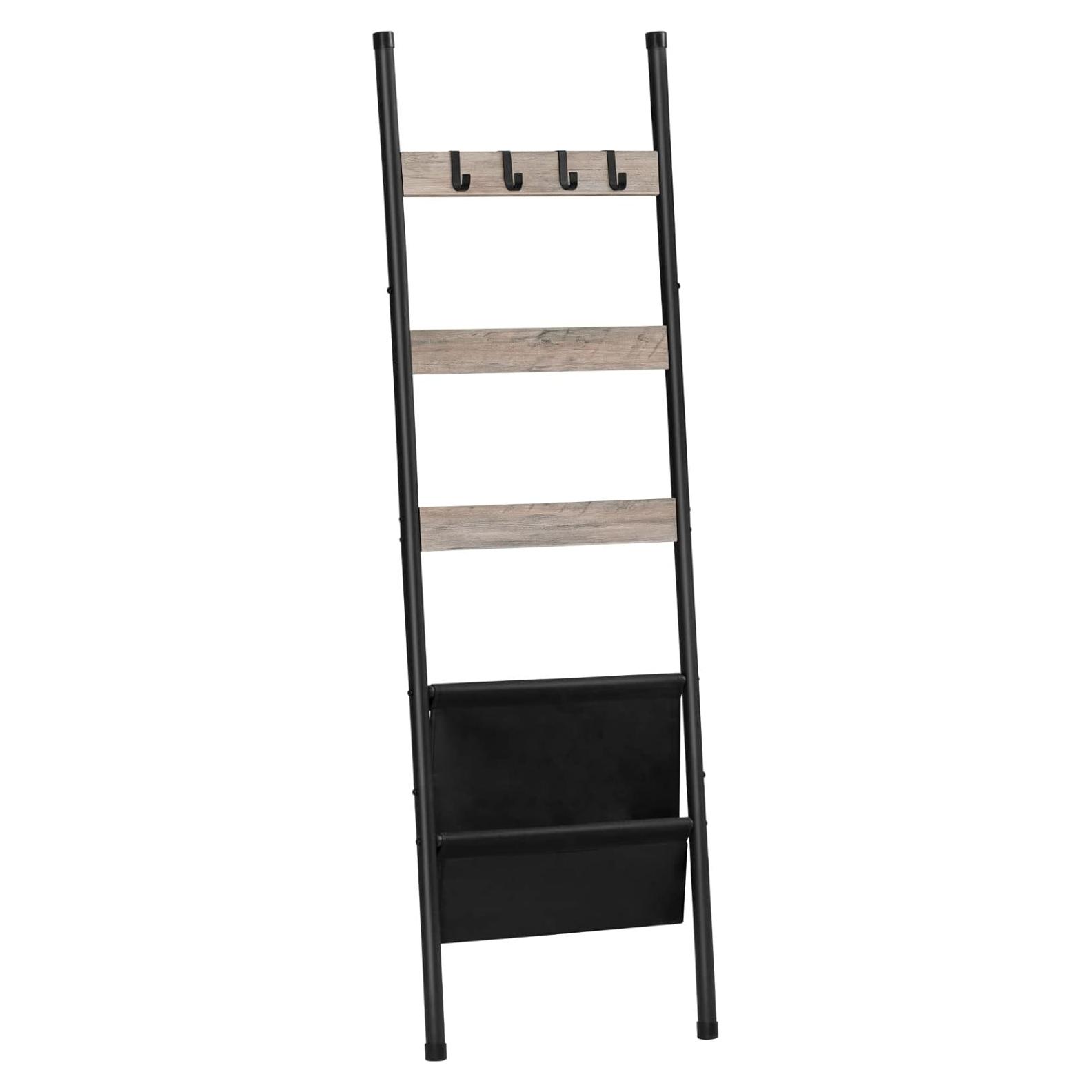 Escalera para Mantas HOOBRO 5 Niveles Greige 43.9x160 cm