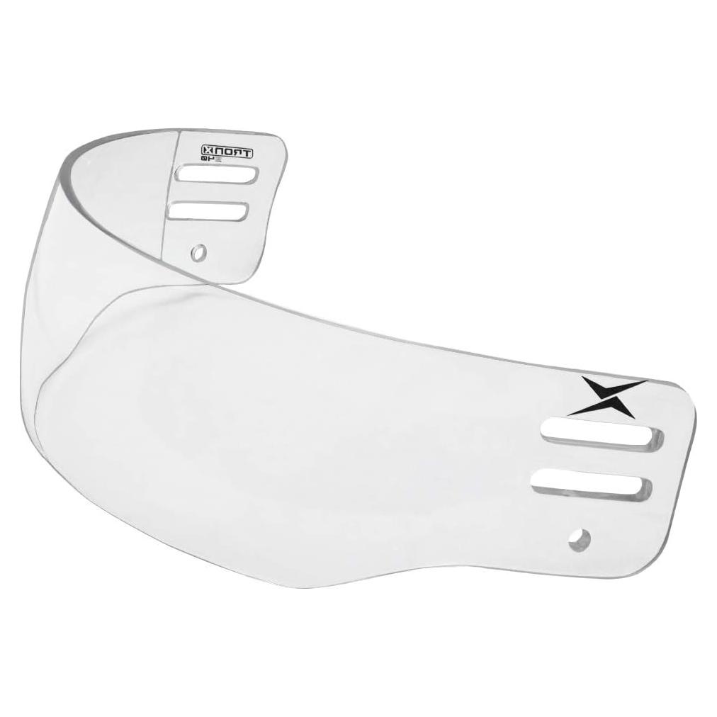 Visera Cortada Ventilada TronX S40 para Hockey Transparente CE