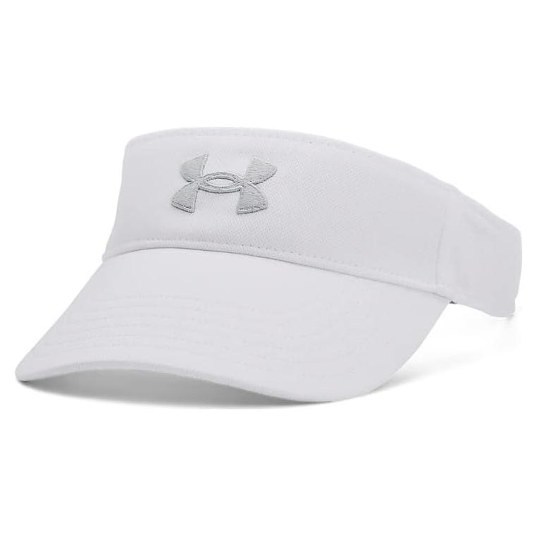 Visera para Mujeres Under Armour HeatGear Ajustable Blanca