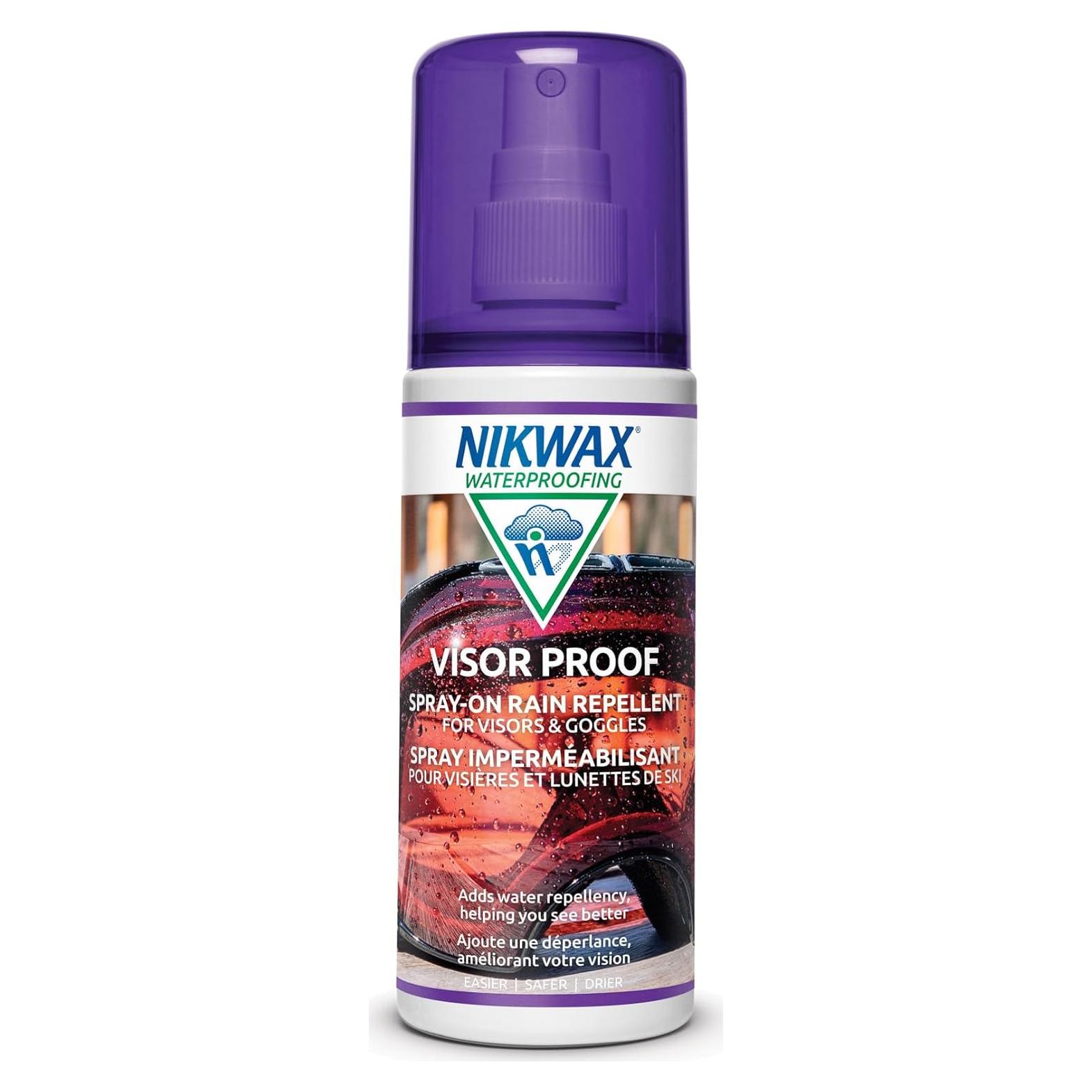 Nikwax Visor Proof Spray 118ml - Impermeabilizante para Gafas y Visores