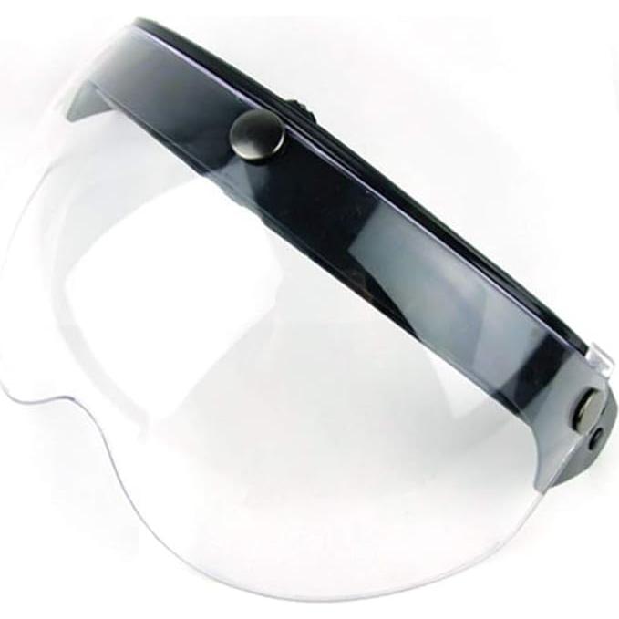 Casco Abierto WANCAR Estilo Piloto Retro con Visera Universal