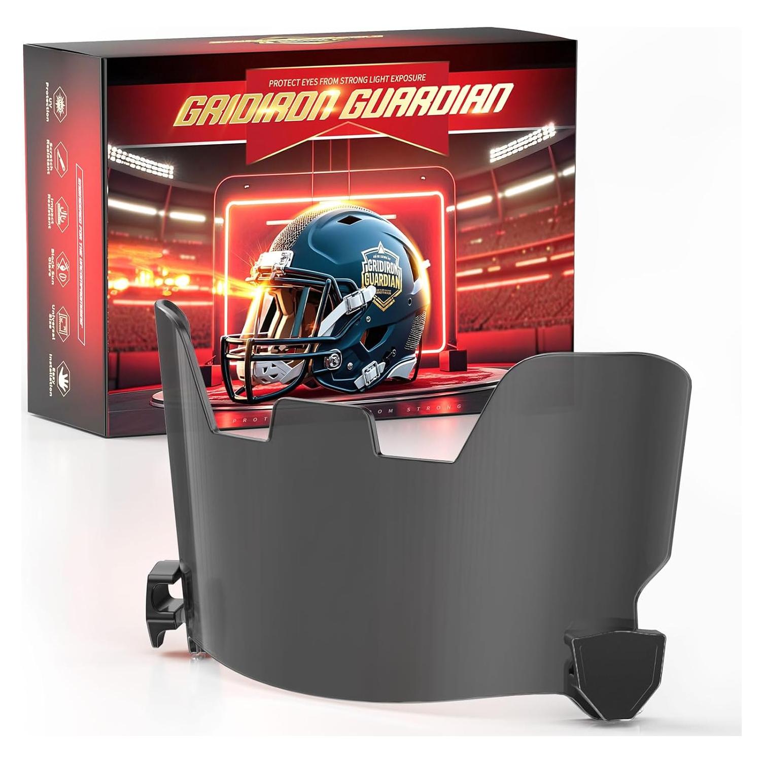 Visera de Fútbol OYMLANX a Prueba de Roturas - Policarbonato