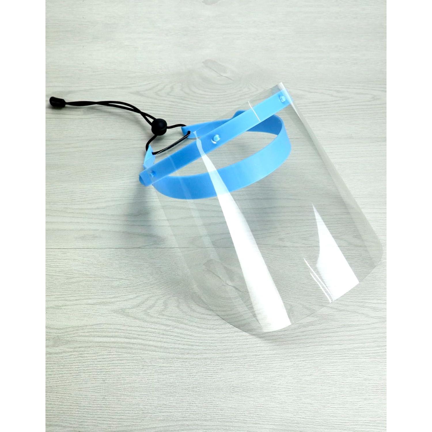 Escudos Faciales de Seguridad QWORK, Reutilizables y Antivaho