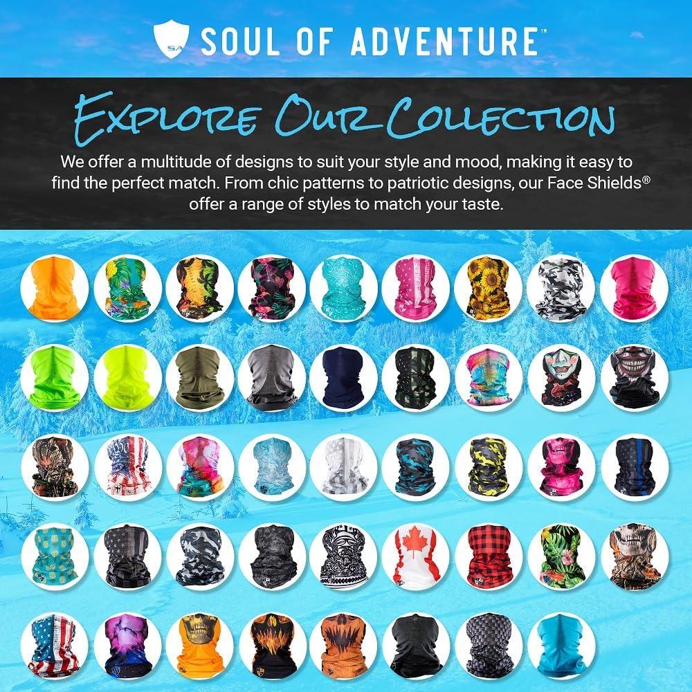 Gaiter de Cuello UV 30+ S A Company - Paquete de 5 Unidades