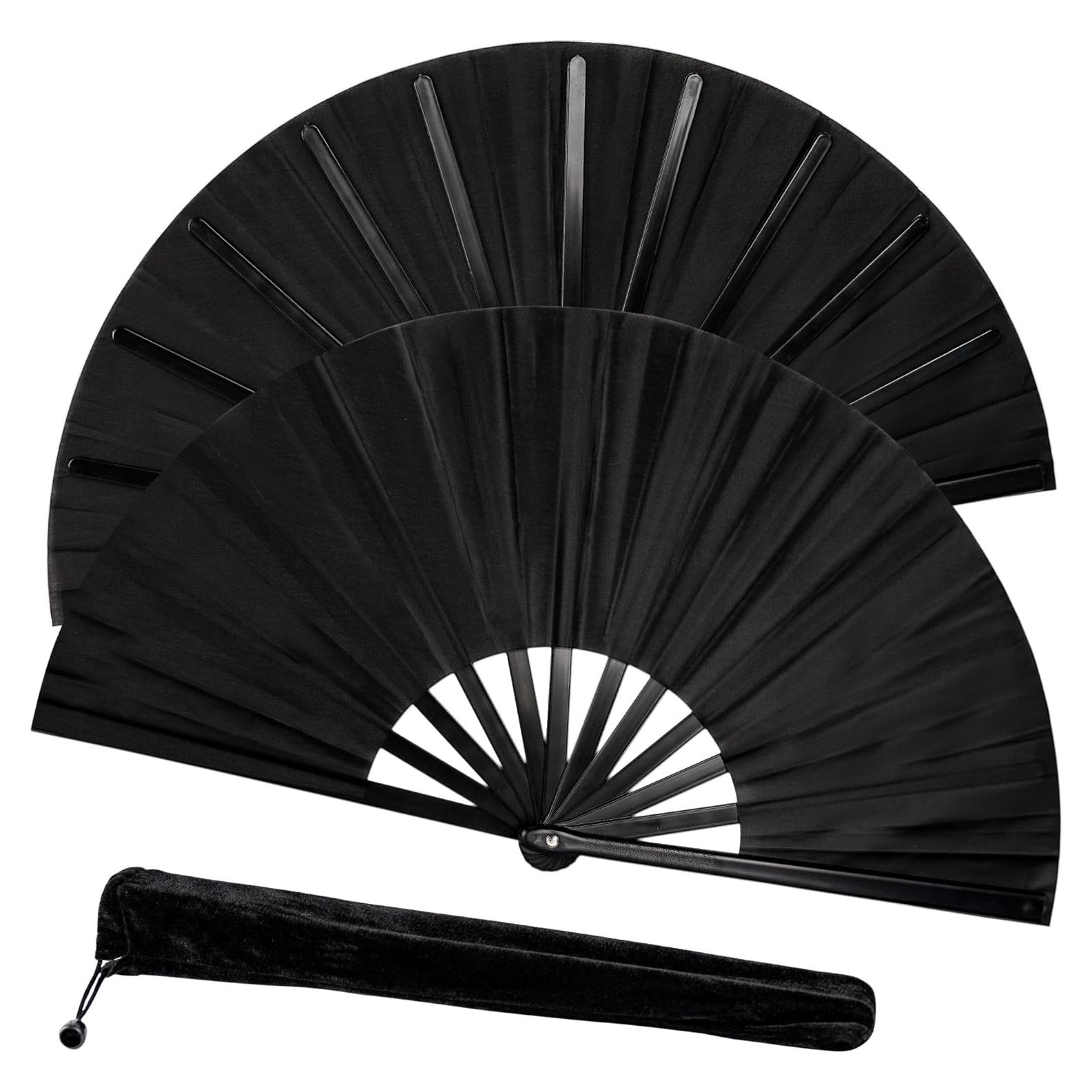 Ventilador de Mano Boots on The Ground para Danza - Negro