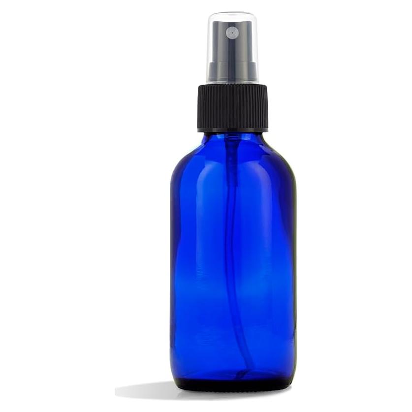 Botella de Vidrio Azul 118 ml con Spray Whole Foods Market