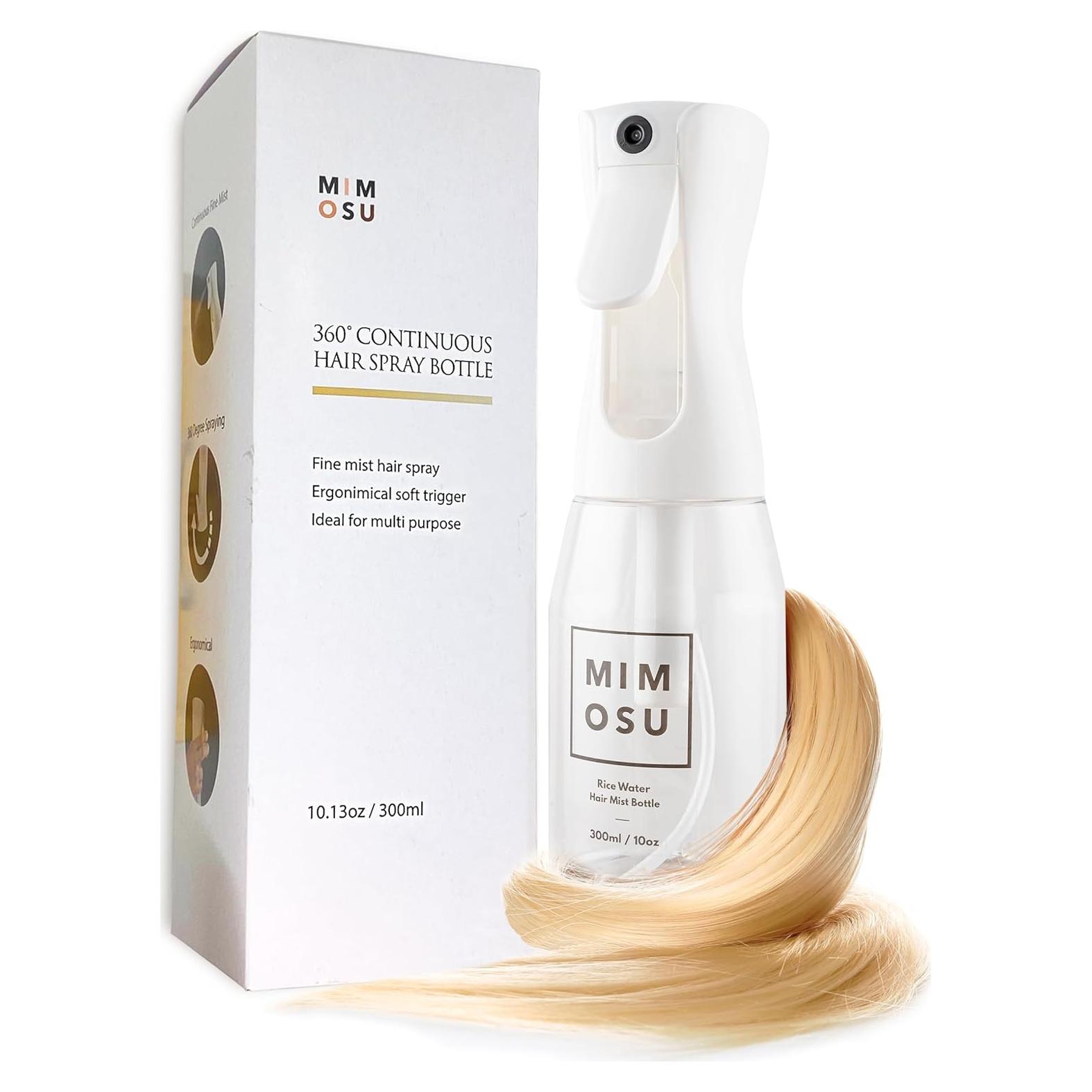 Botella de Spray Neblina Continua Mimosu 295ml para Cabello