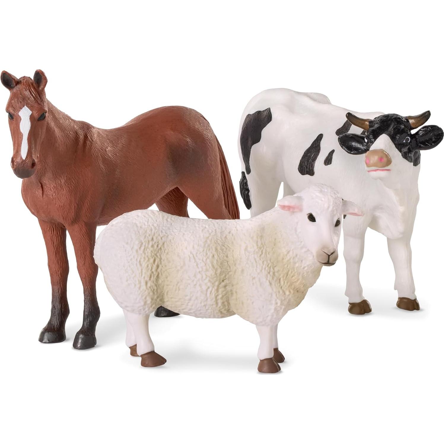 Figuras de Animales de Granja Terra by Battat - 3 Piezas