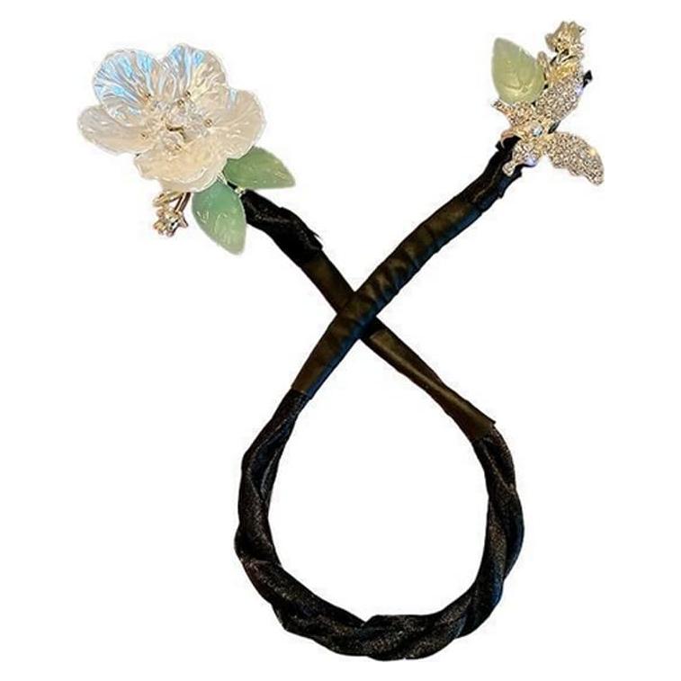 Hacedor de moño QUUPY 10 cm Accesorio de peinado cabello