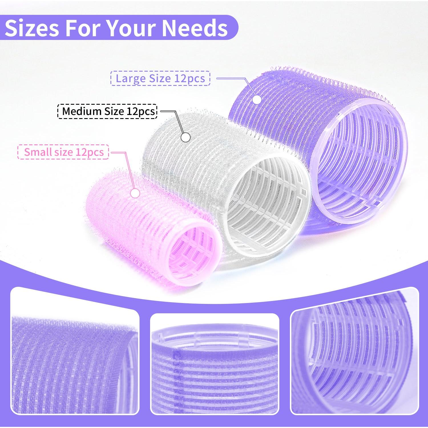 Juego de Rulos para Cabello 50PCS - Mis Cosas Novedosas