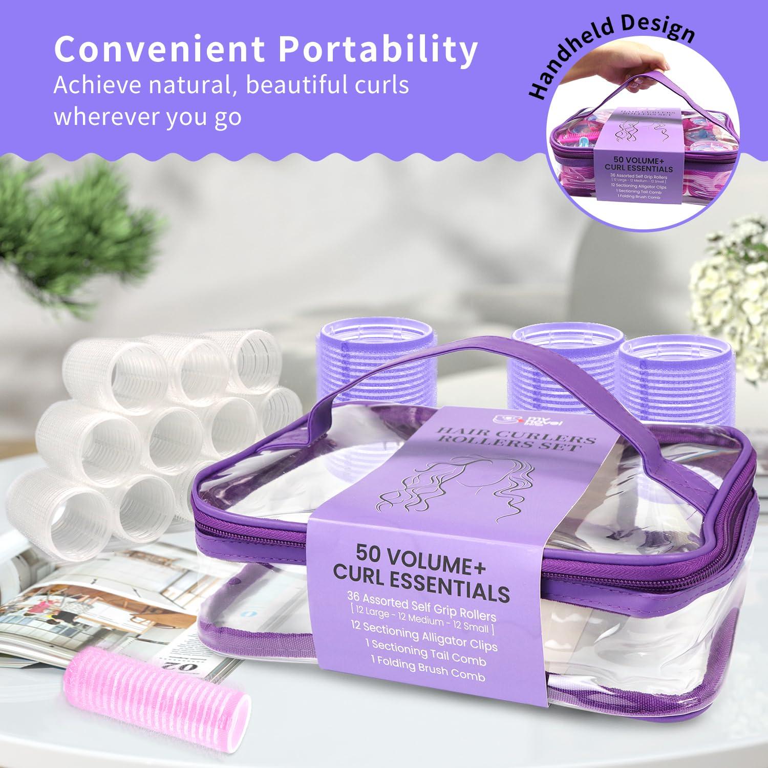 Juego de Rulos para Cabello 50PCS - Mis Cosas Novedosas