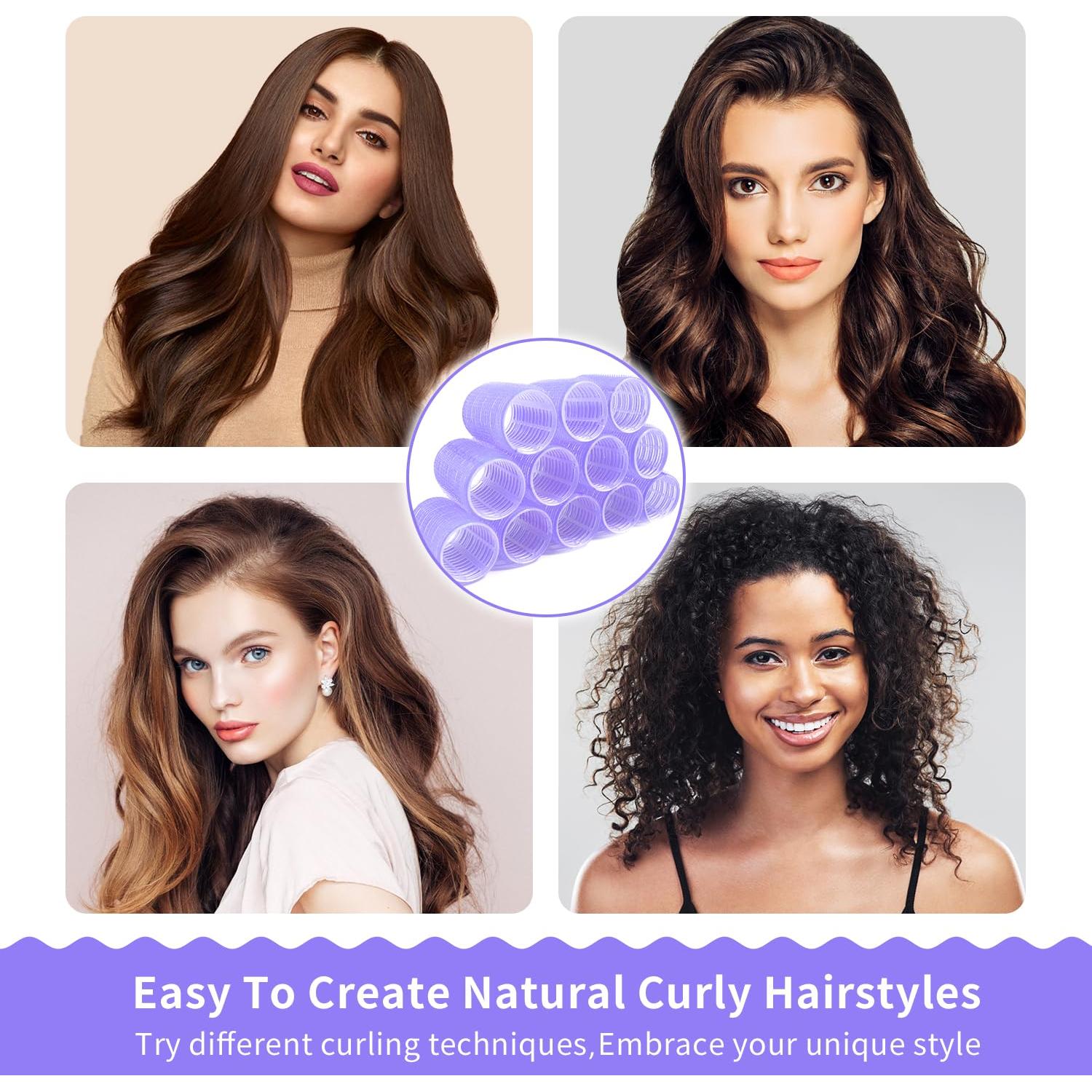 Juego de Rulos para Cabello 50PCS - Mis Cosas Novedosas