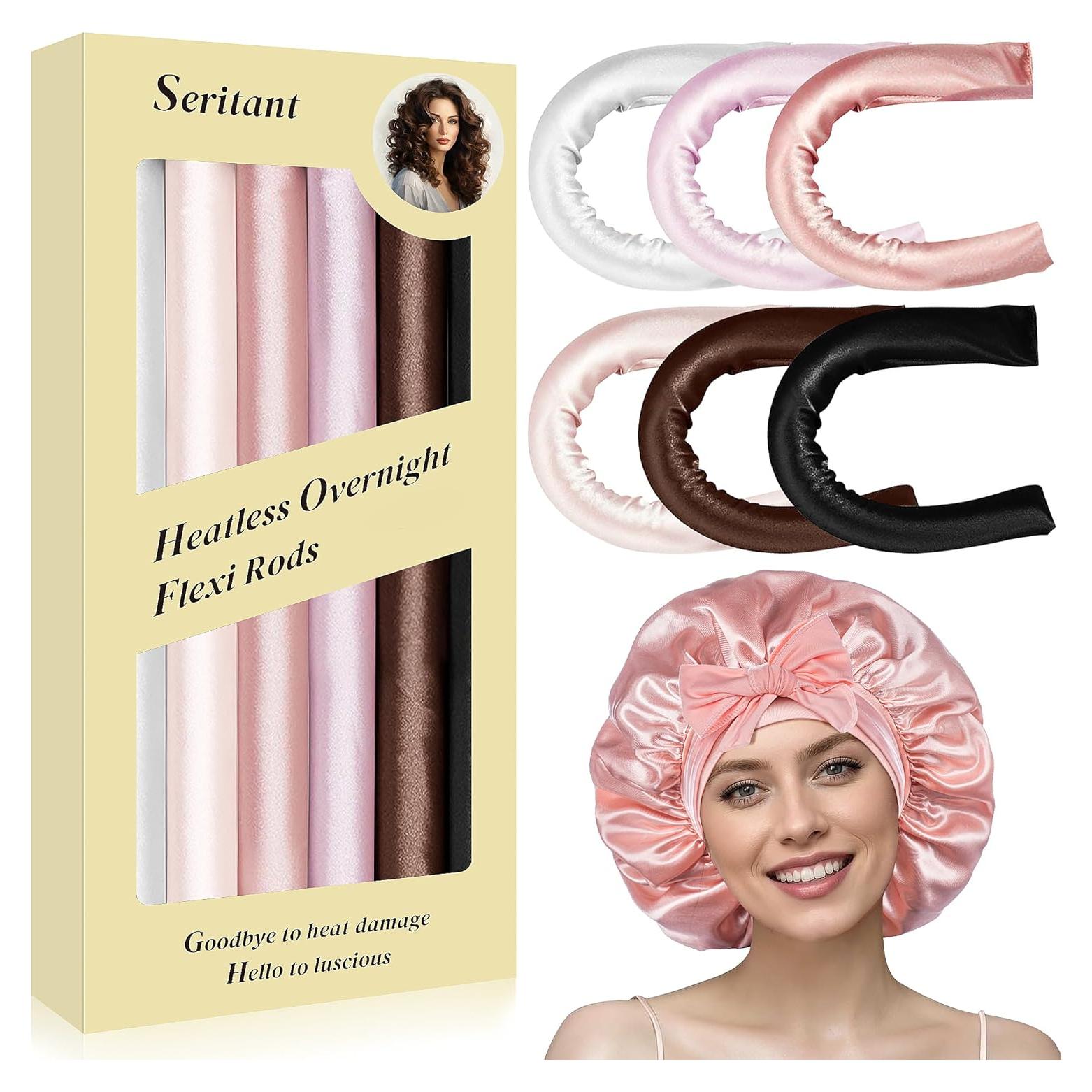 Rulos Sin Calor para Dormir Seritant - Set de 6 Piezas