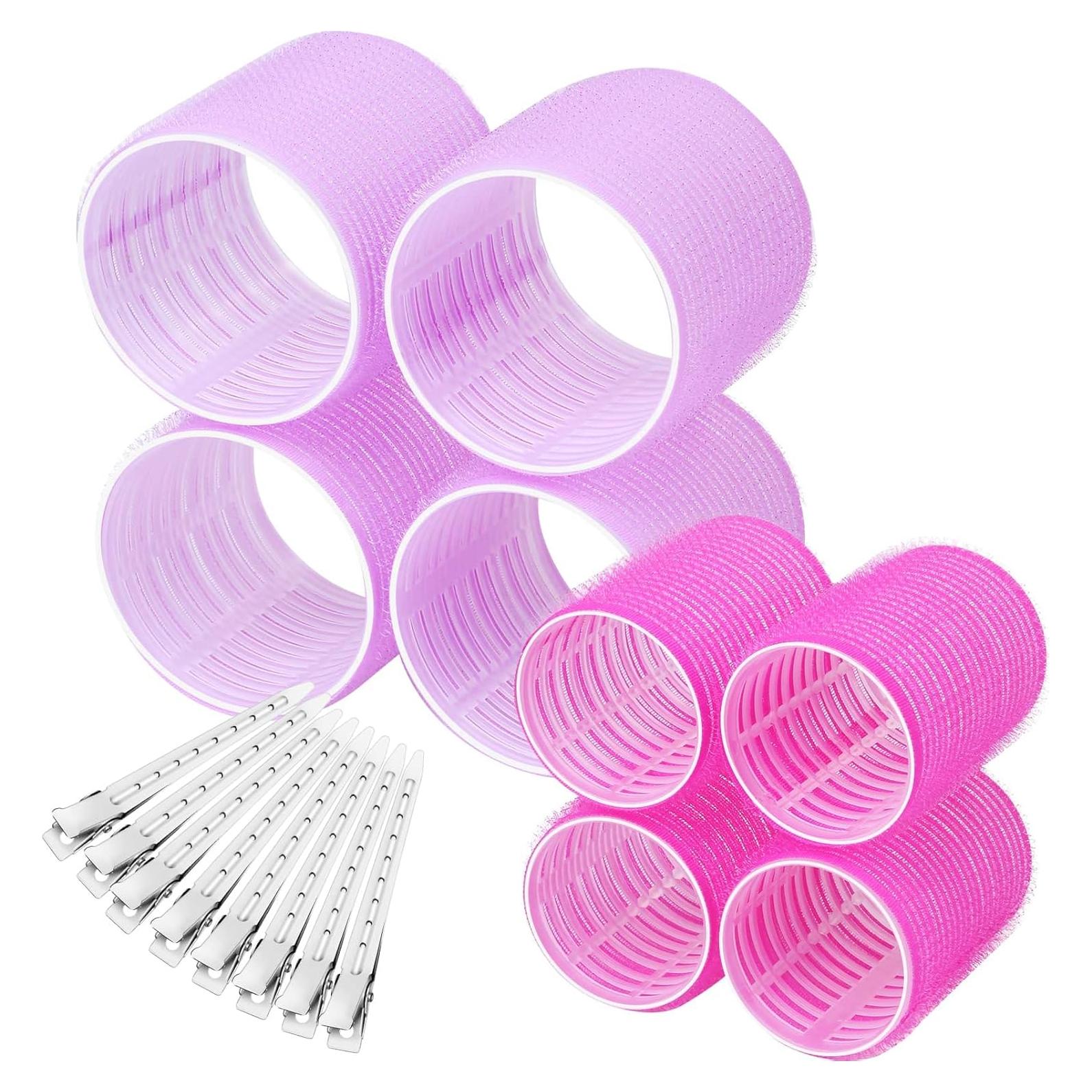 Juego de Rulos Autoadhesivos Shynek 16 Piezas con Clips