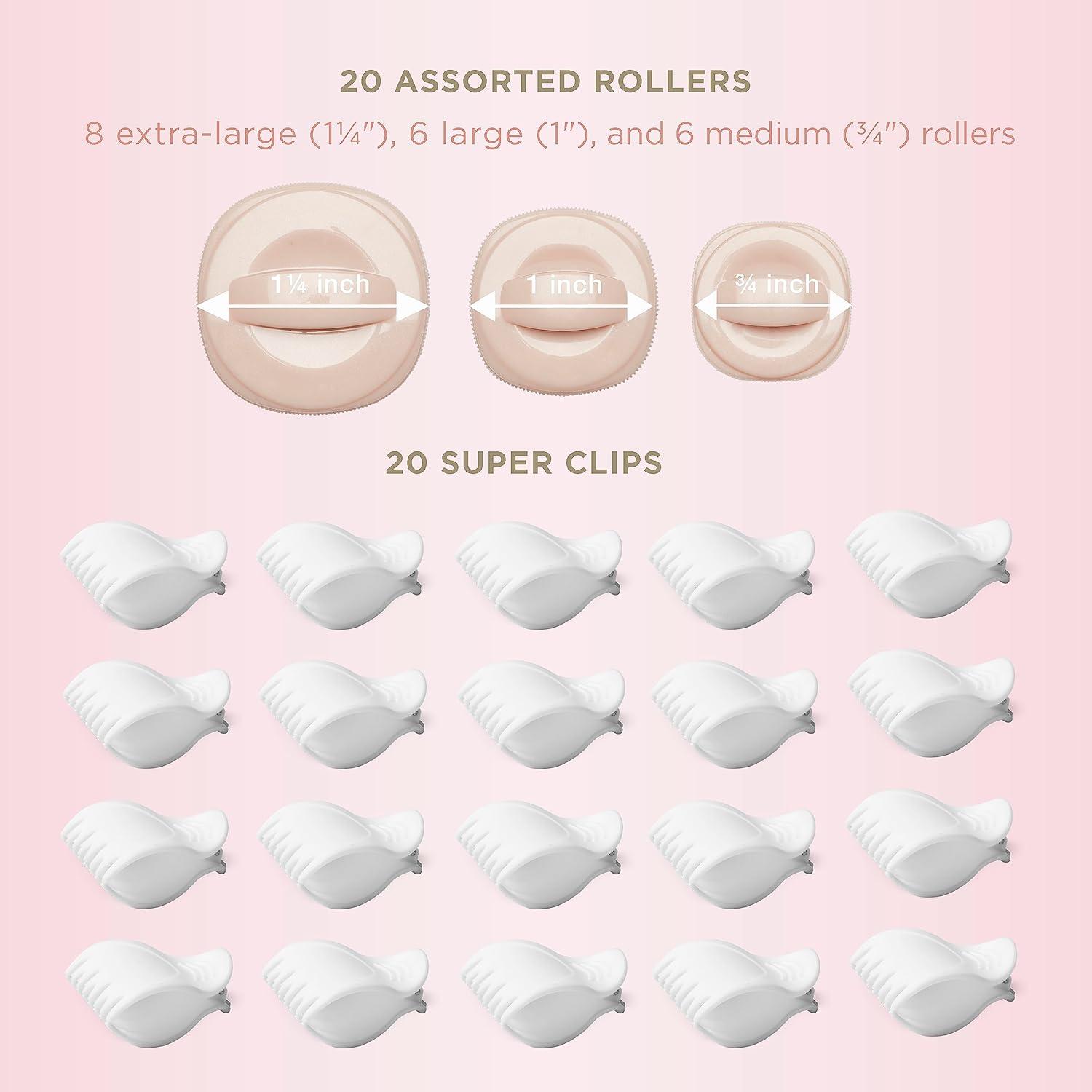 Rulos Calientes Conair InfinitiPRO - 20 Rulos Cerámicos 3 Tamaños