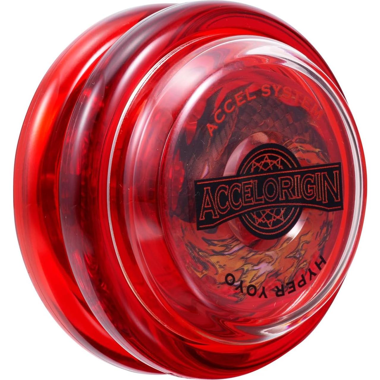 Yoyo Hyper Accel Origin Rojo Dragónico para Principiantes