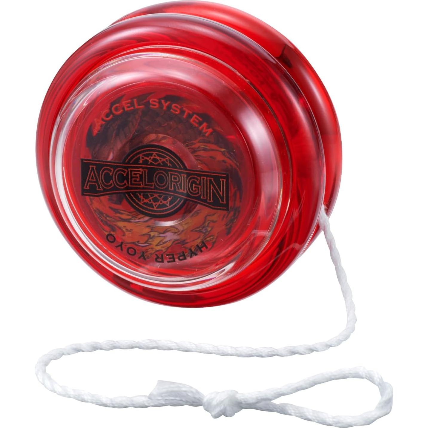 Yoyo Hyper Accel Origin Rojo Dragónico para Principiantes