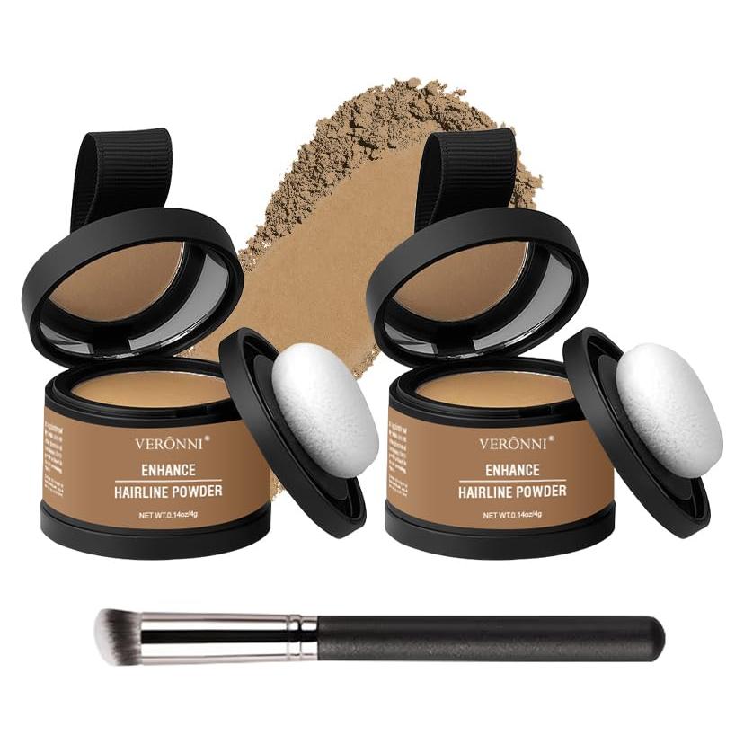 Juego de Polvo para Raíces Guía Charm - 2 Piezas Rubio Medio