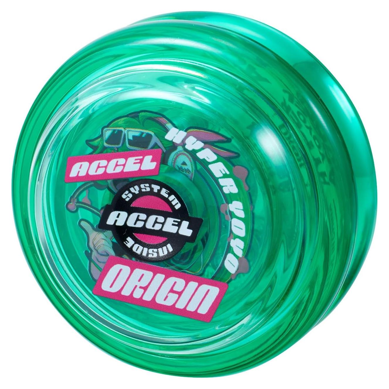 Yoyo Hyper Accel Origin Verde Punk - Para Principiantes