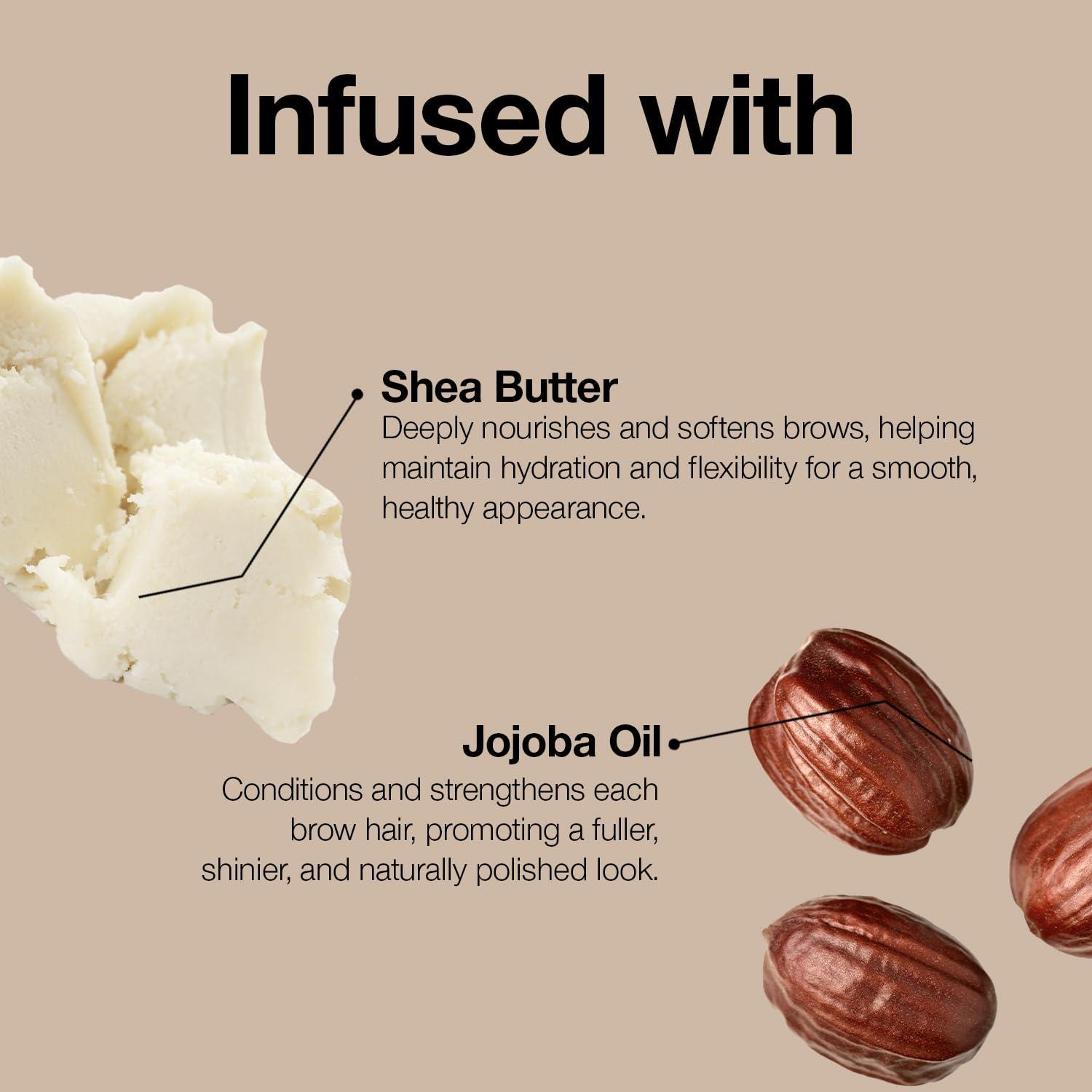 Polvo para Cejas Palladio Topo Compacto con Brocha Aplicadora