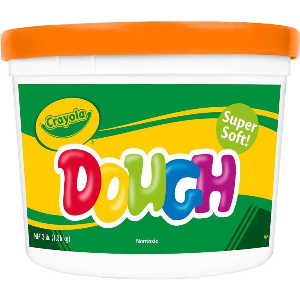 Masilla Naranja Crayola 1,36 kg Suave y Reutilizable