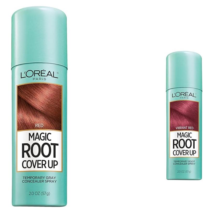 Corrector de Raíces Grises L'Oreal Paris Magic Root 118 ml Rojo