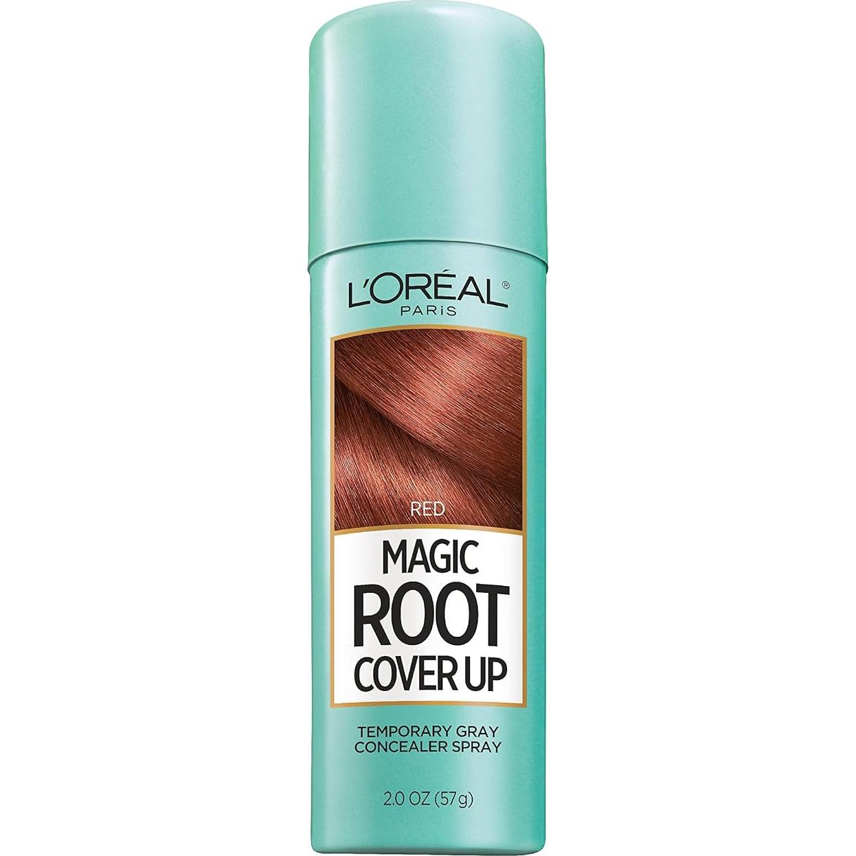 Corrector de Raíces Grises L'Oreal Paris Magic Root 118 ml Rojo