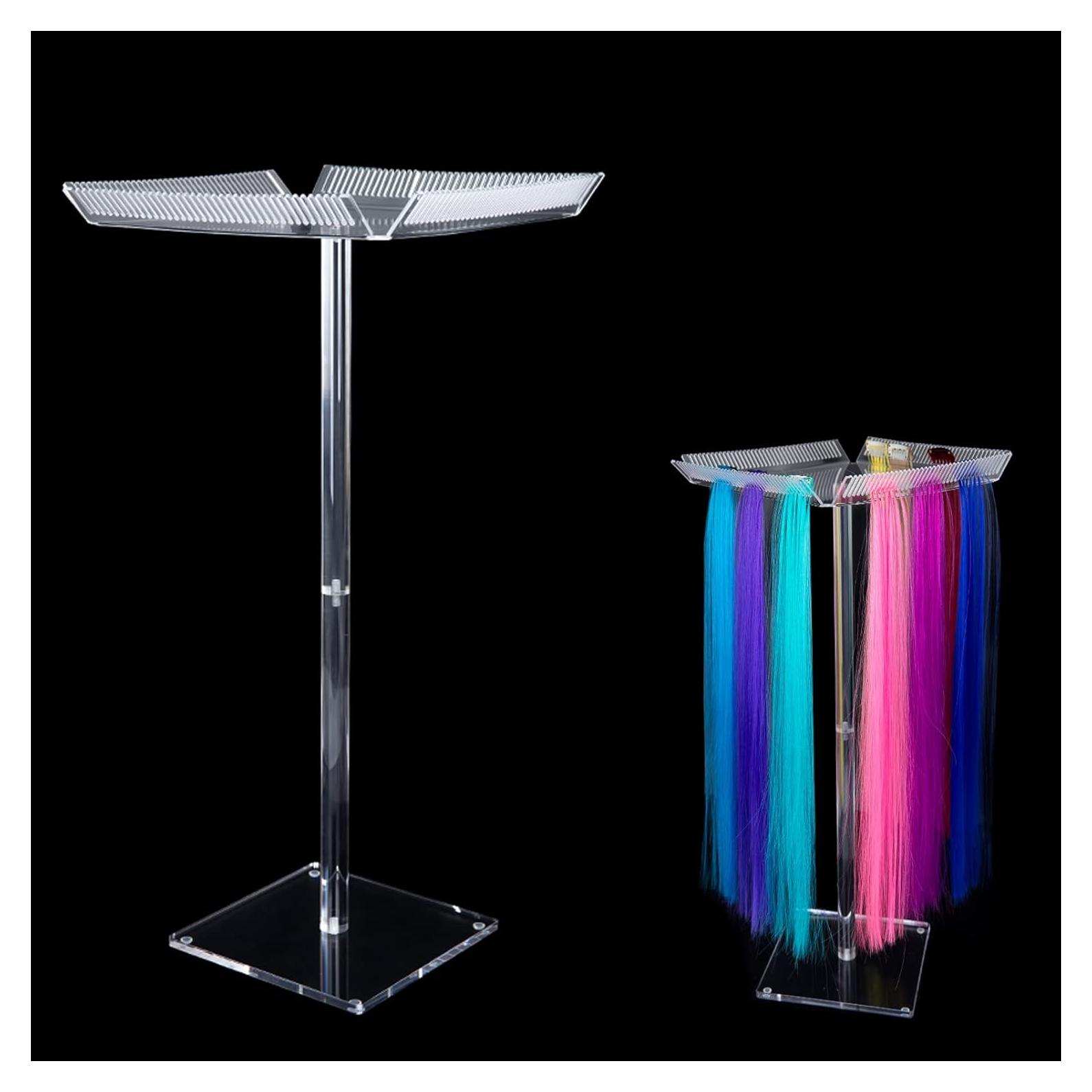 Soporte de Extensiones de Cabello Misforu Acrílico 54cm