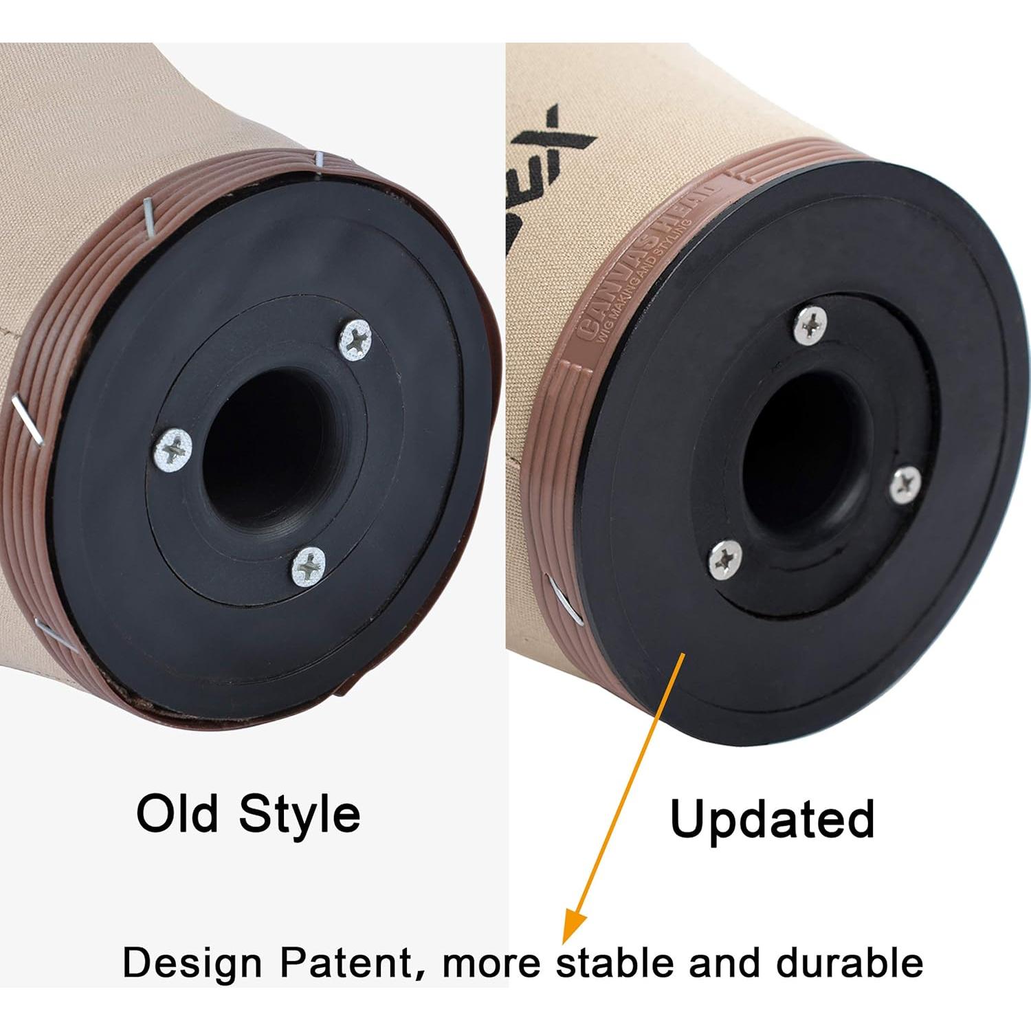 Cabeza de Maniquí de Corcho GEX 22" para Pelucas y Sombreros