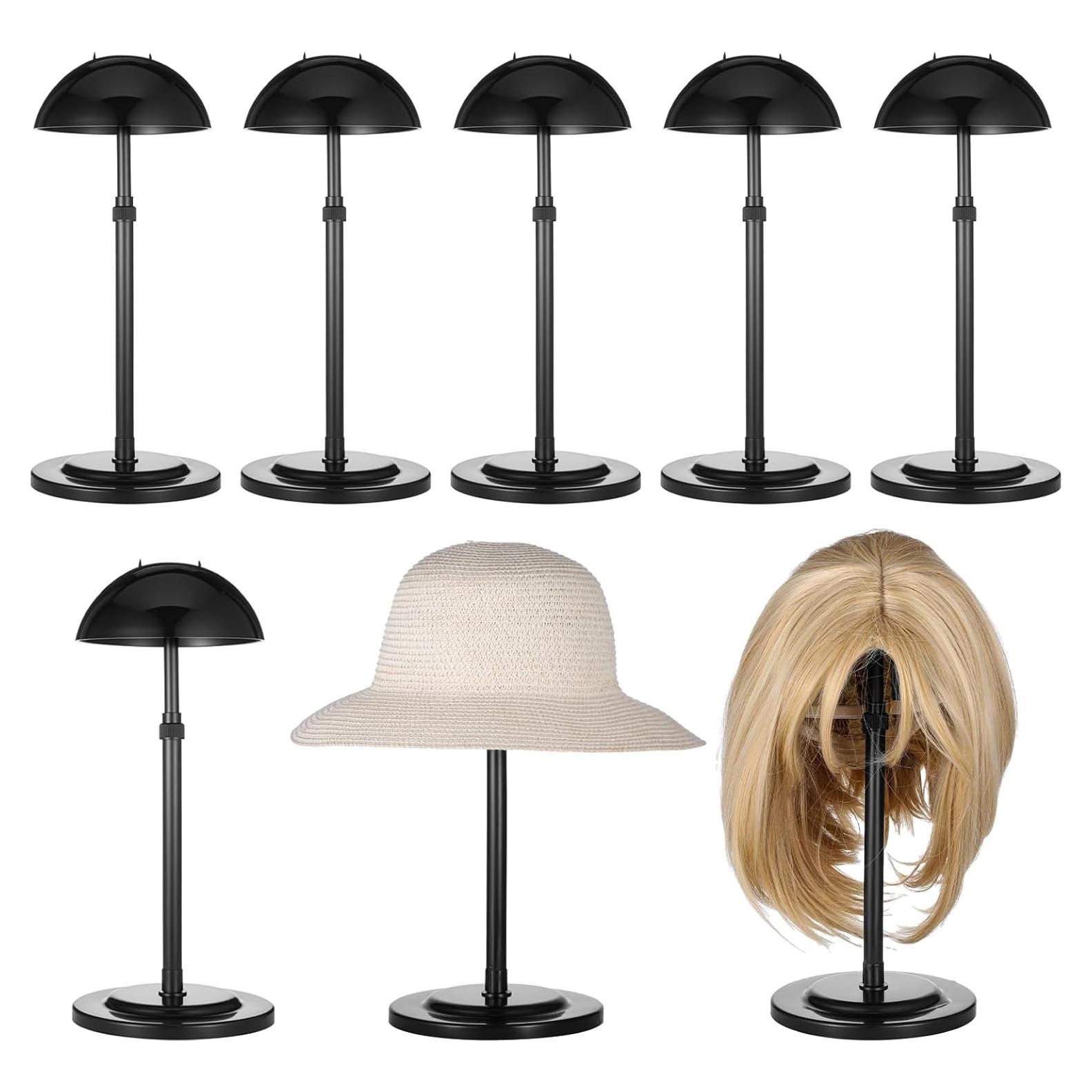 Soporte para Pelucas MAQUITA 6 Piezas Altura Ajustable 24.9-48 cm