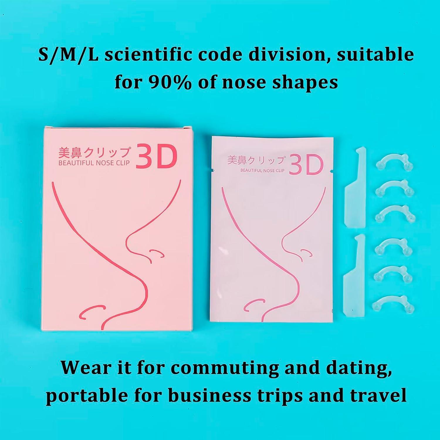 Set de 6 Insertos para Dar Forma a la Nariz Rovaxz - Silicona