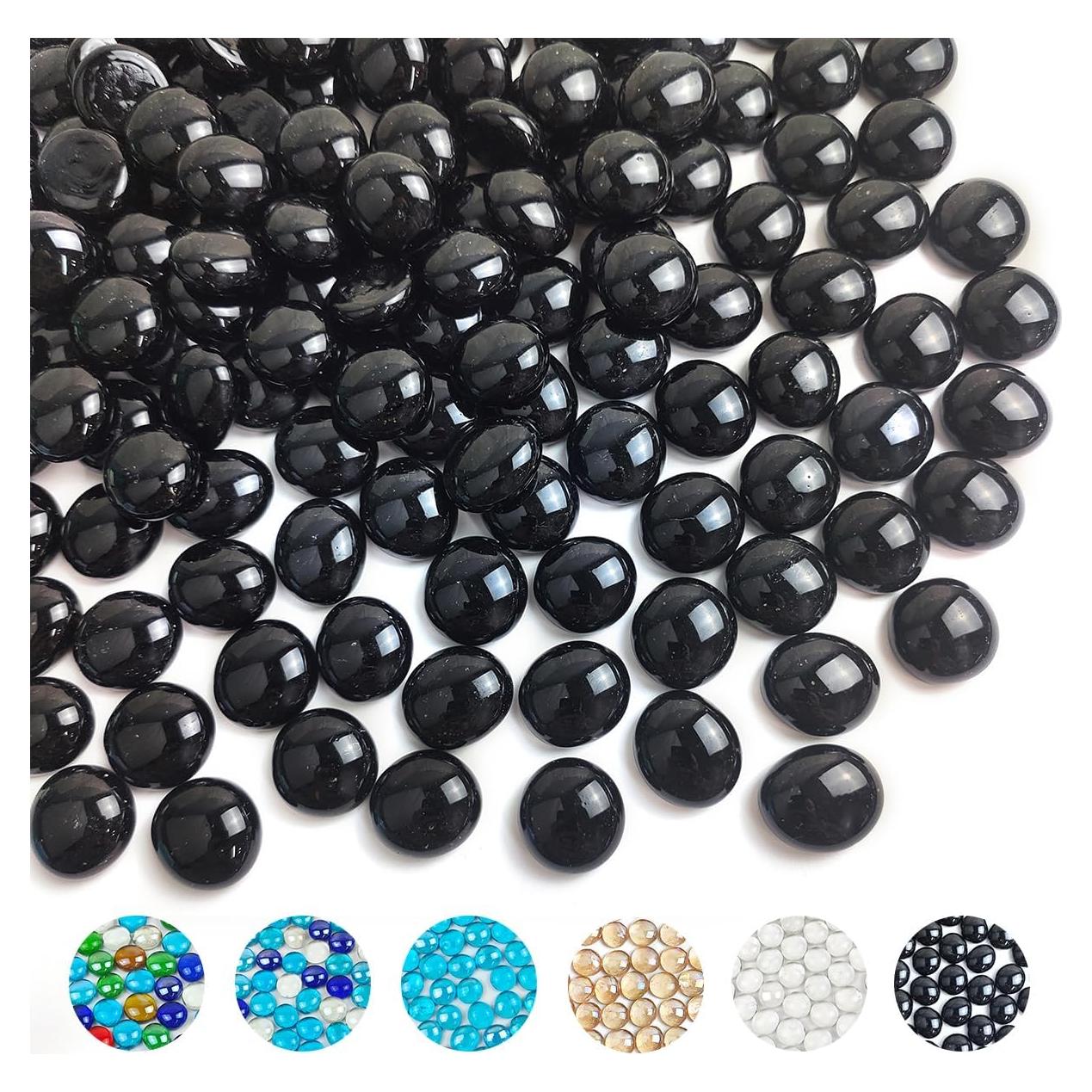 Perlas de vidrio YISZM 1 kg decorativas para jarrones y acuarios