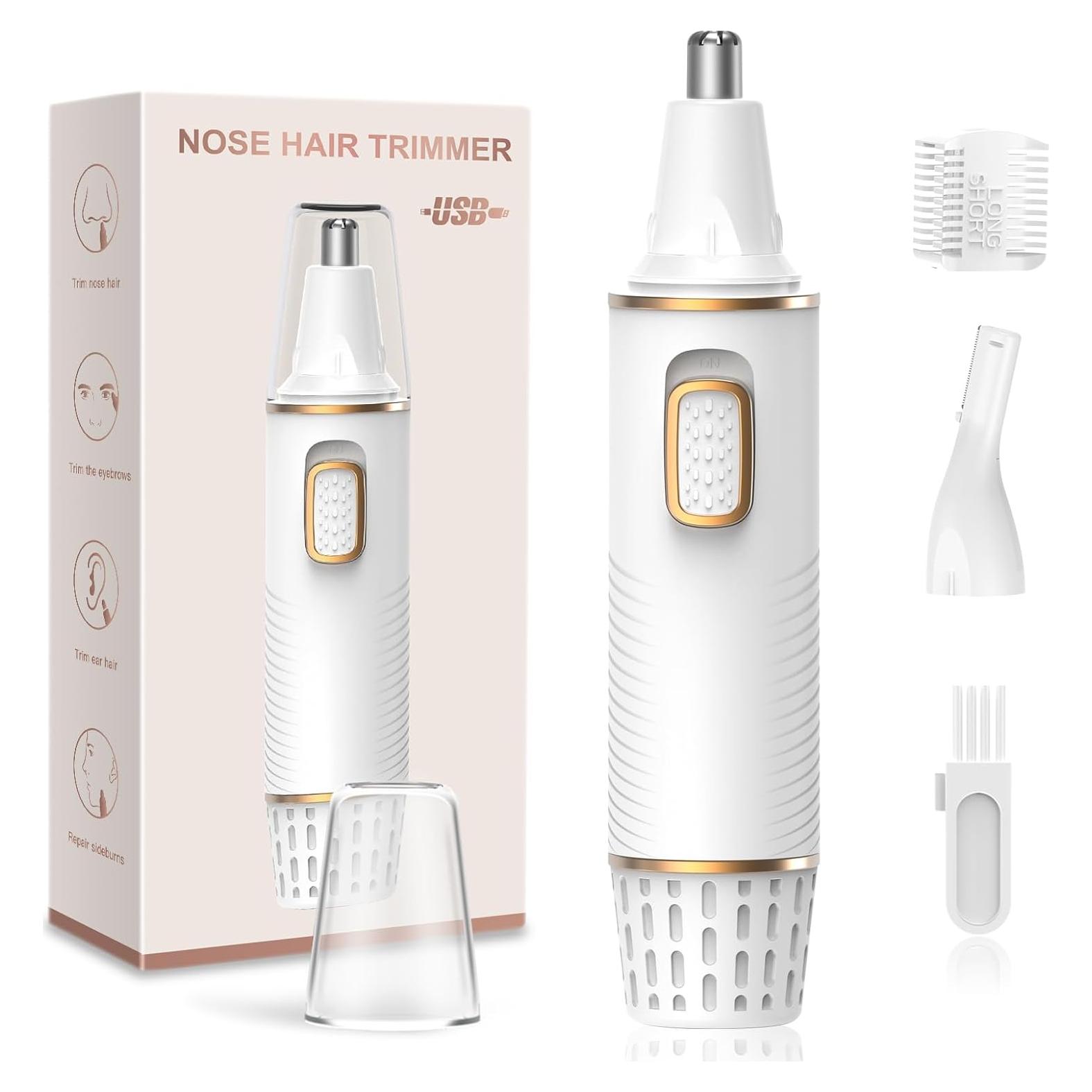 Recortador de Vello Nasal XOOMRSCP Inalámbrico USB Blanco