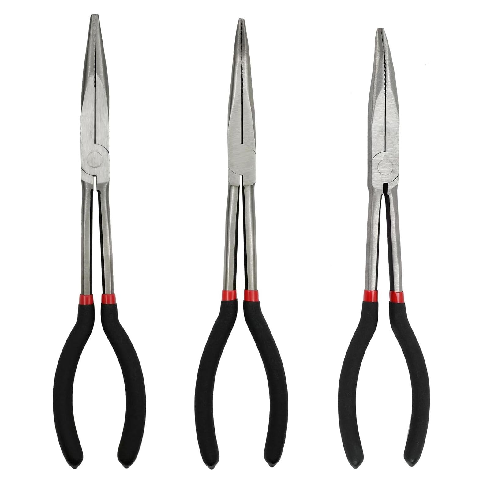 Juego de Alicates de Punta Larga MFBJXC 3 Piezas 27.94 cm