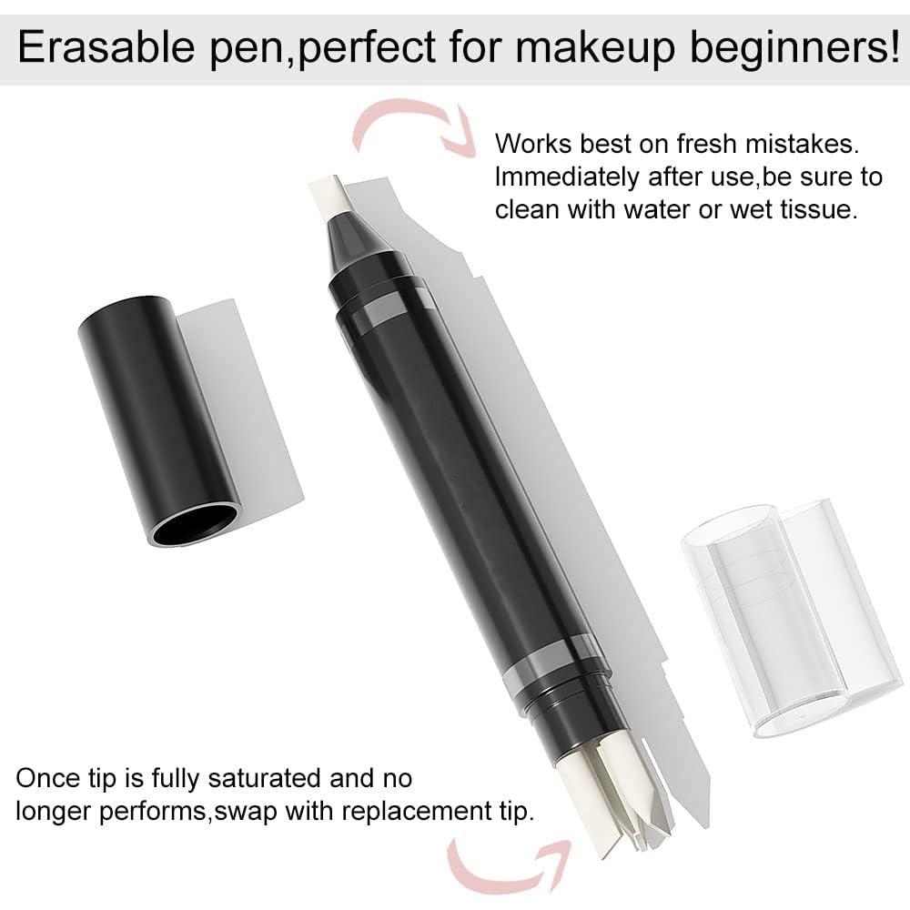 Bolígrafo Desmaquillante de Ojos Easilydays con 3 Cabezas Repuesto