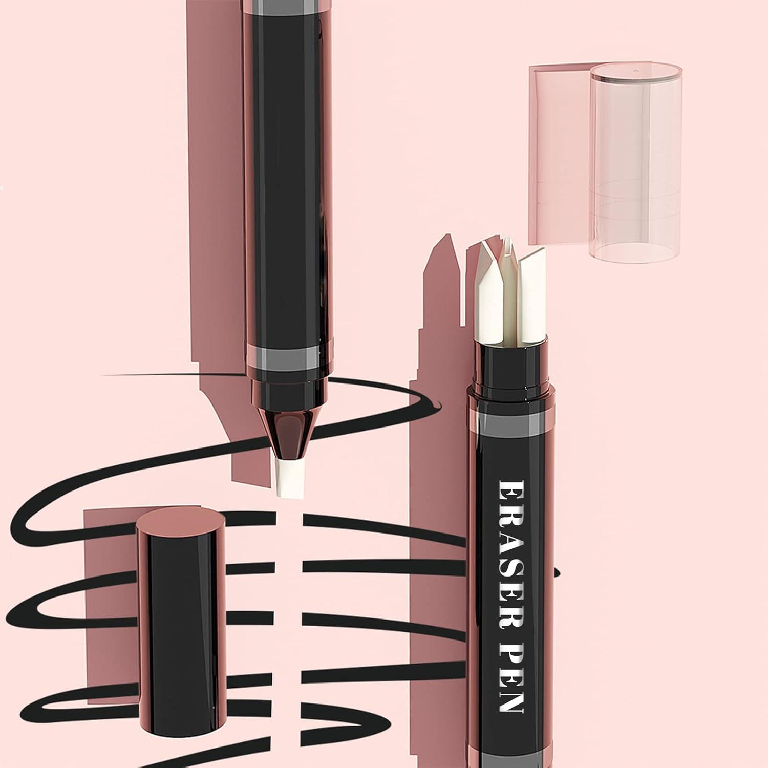 Bolígrafos Removedores de Maquillaje 2 Pcs Reutilizables