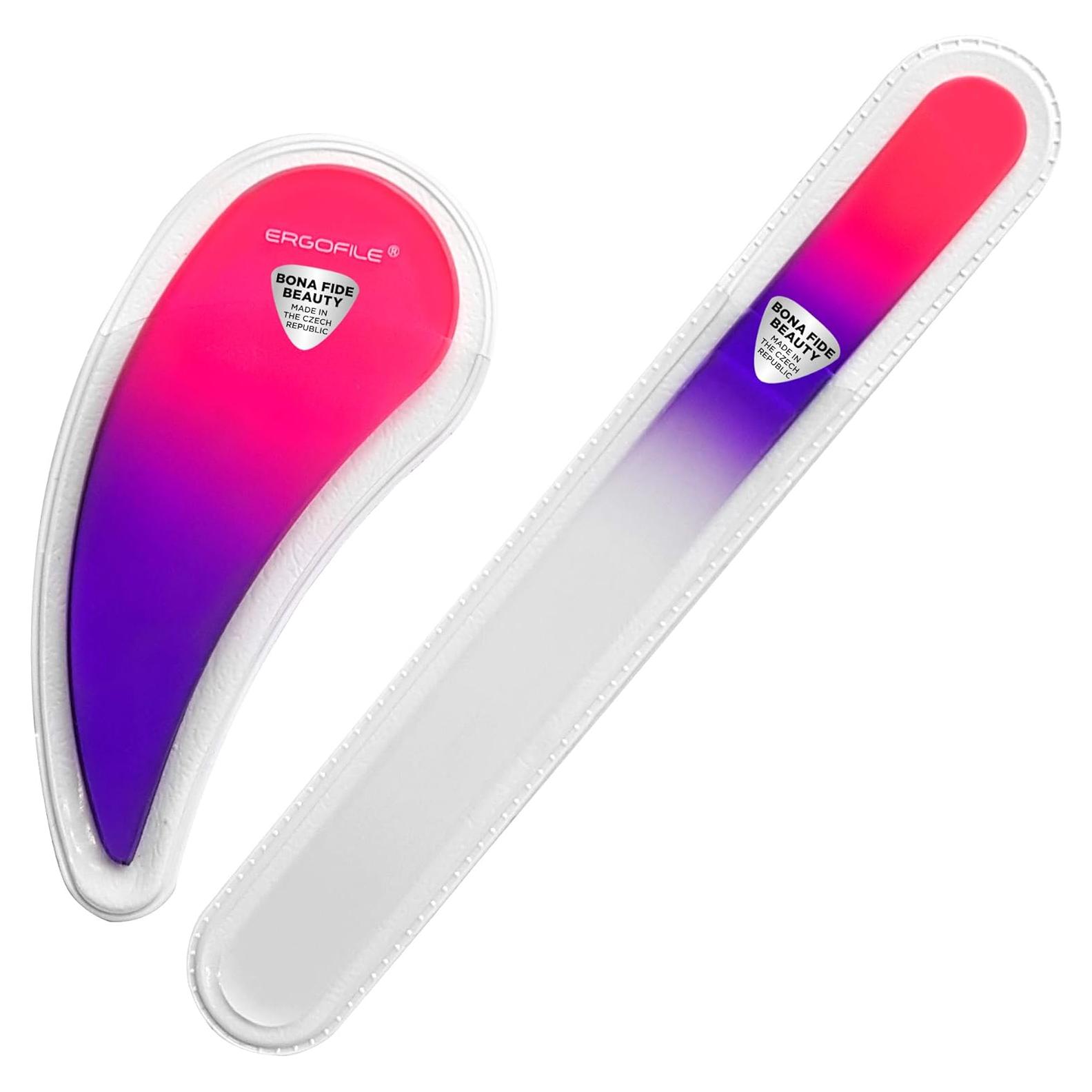 Juego de Limadoras de Uñas de Vidrio BONA Fide Beauty 2 Piezas