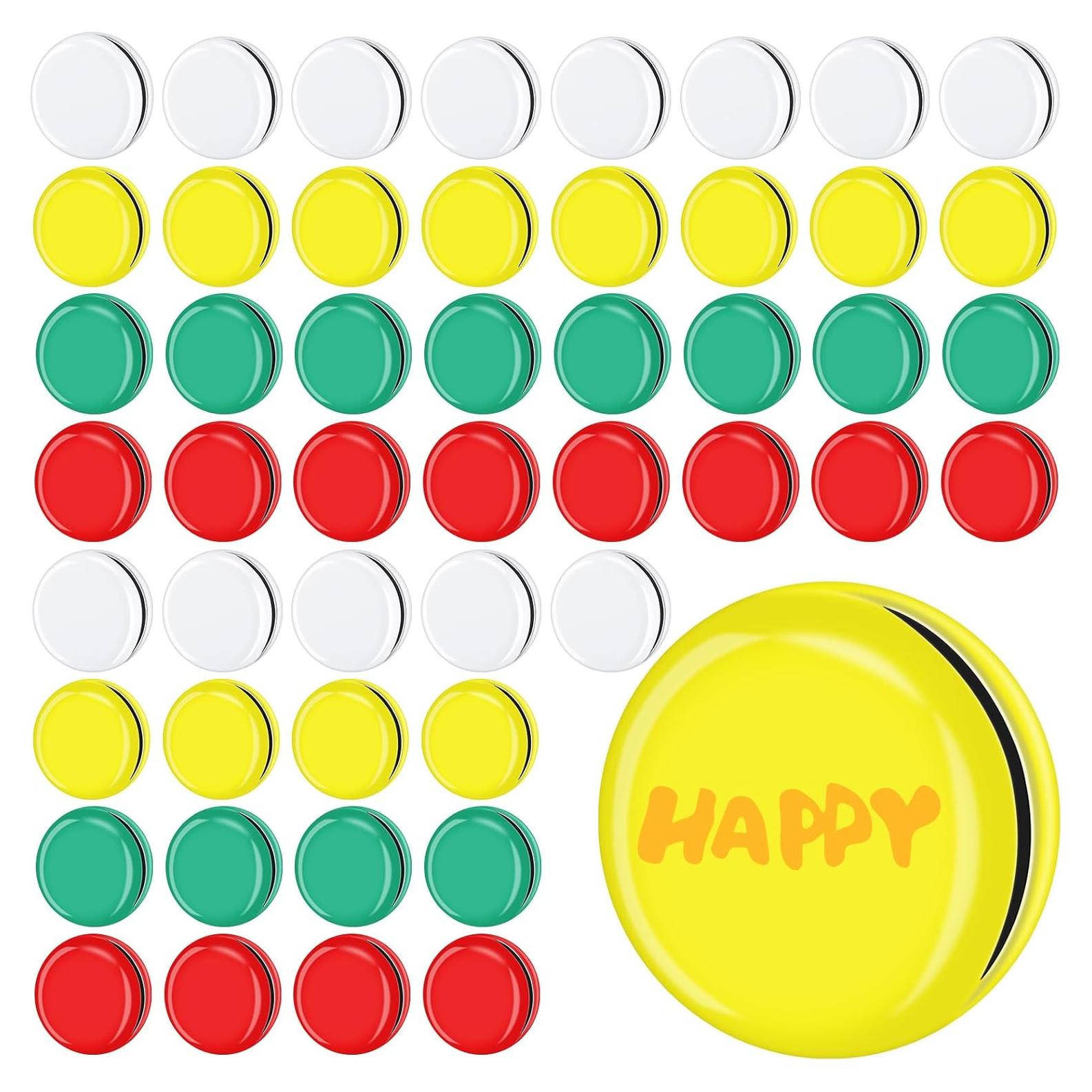 Yoyos de Metal Lenwen 50 Pcs Multicolor para Niños