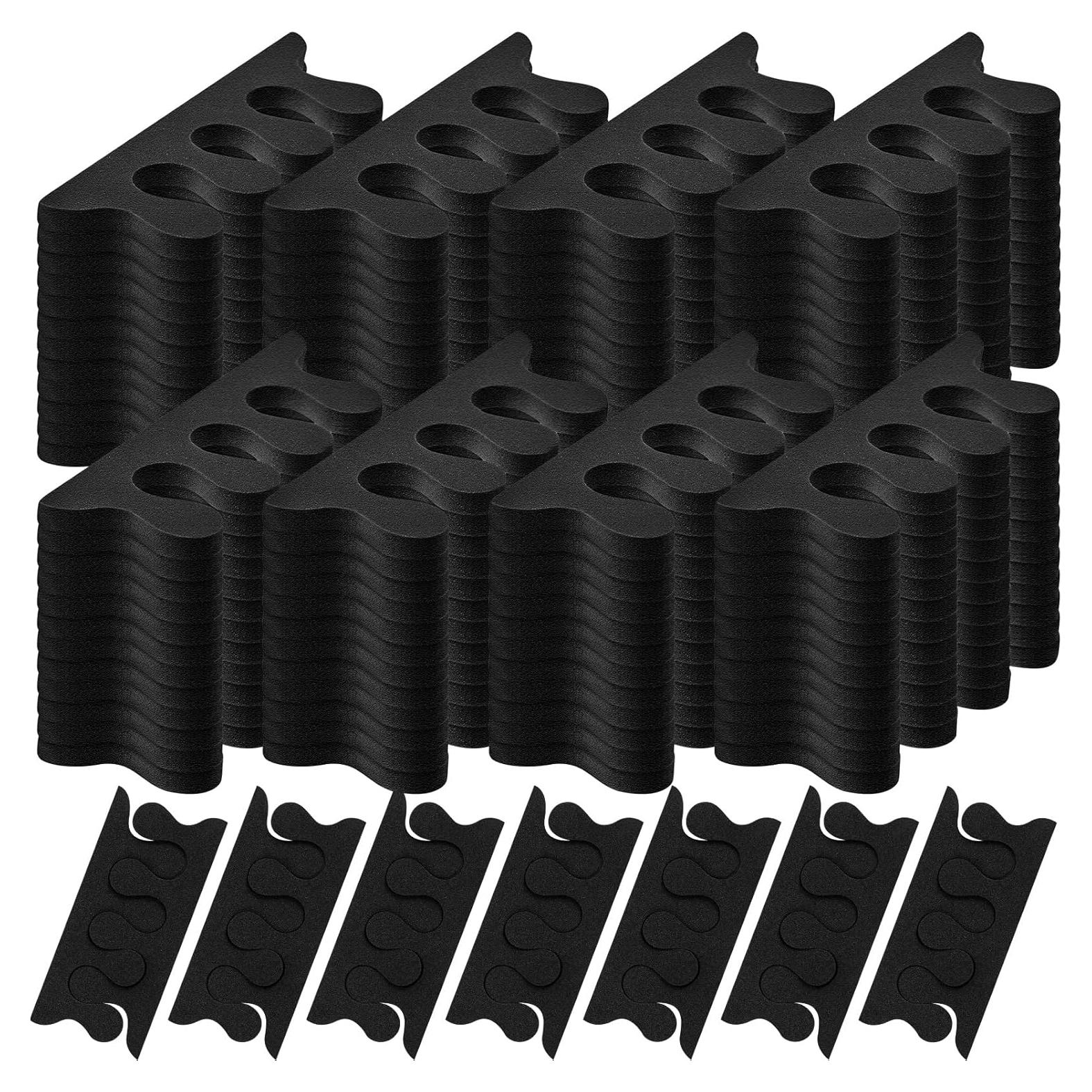 Separadores de Dedos Mumufy 500 Pcs Espuma EVA Negro