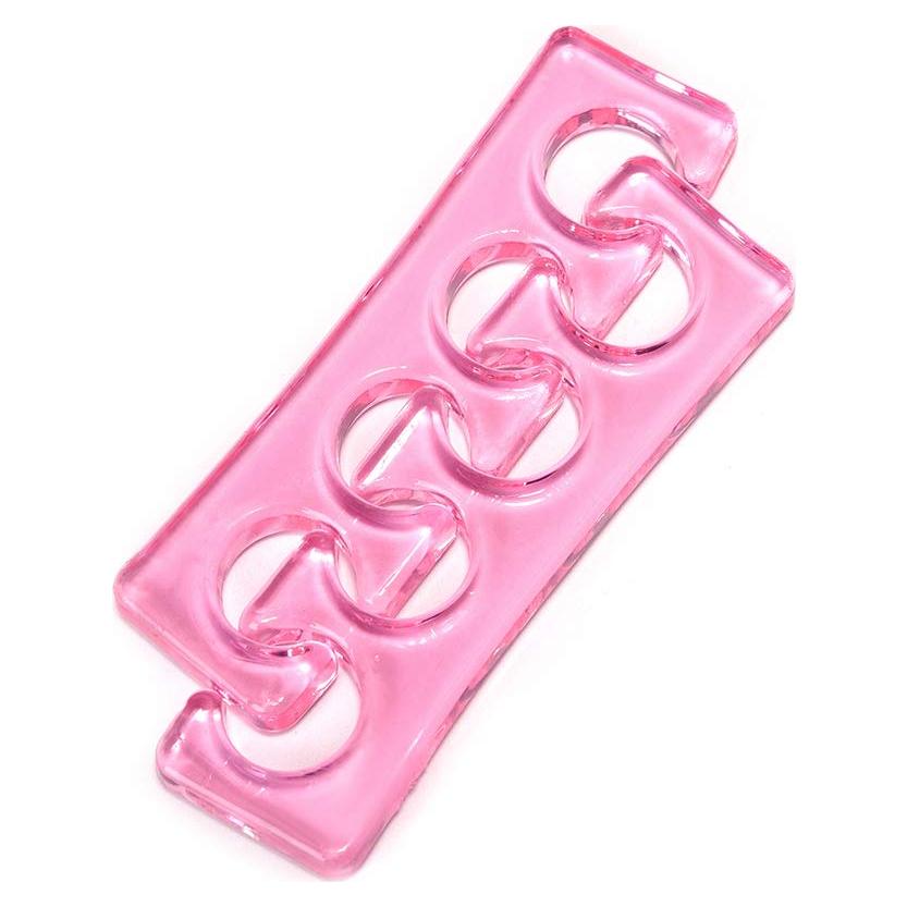 Separadores de Dedos de Silicona Rosa NAILART para Pedicura