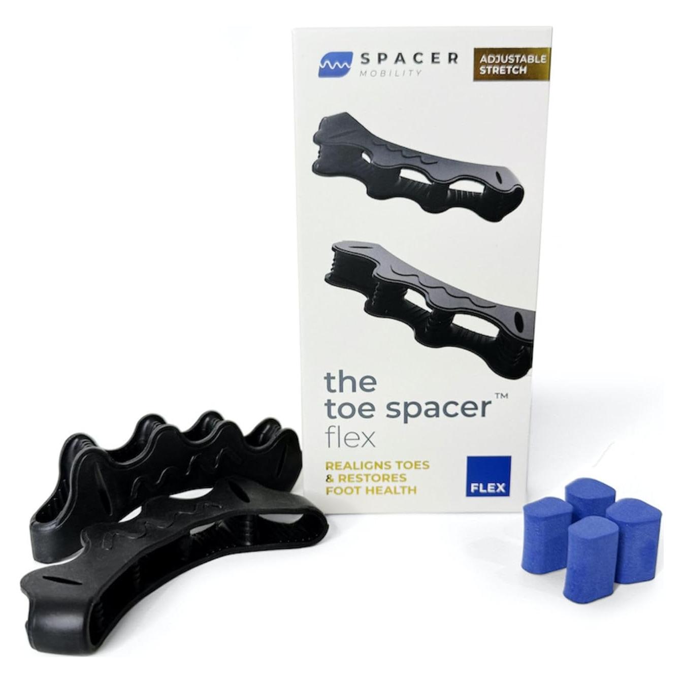 Separador de Dedos FLEX Spacer Mobility | Alivio Juanetes y Fascitis